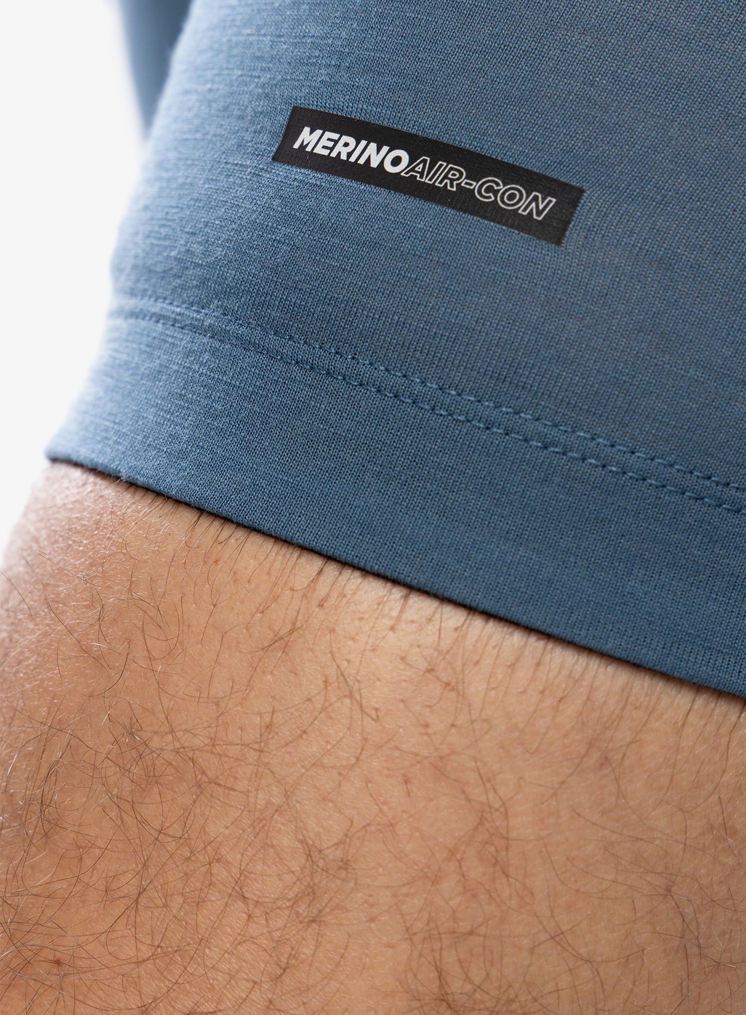 Cyklistické kraťasy Mons Royale Low Pro Merino Aircon Bike Short Liner - blue slate