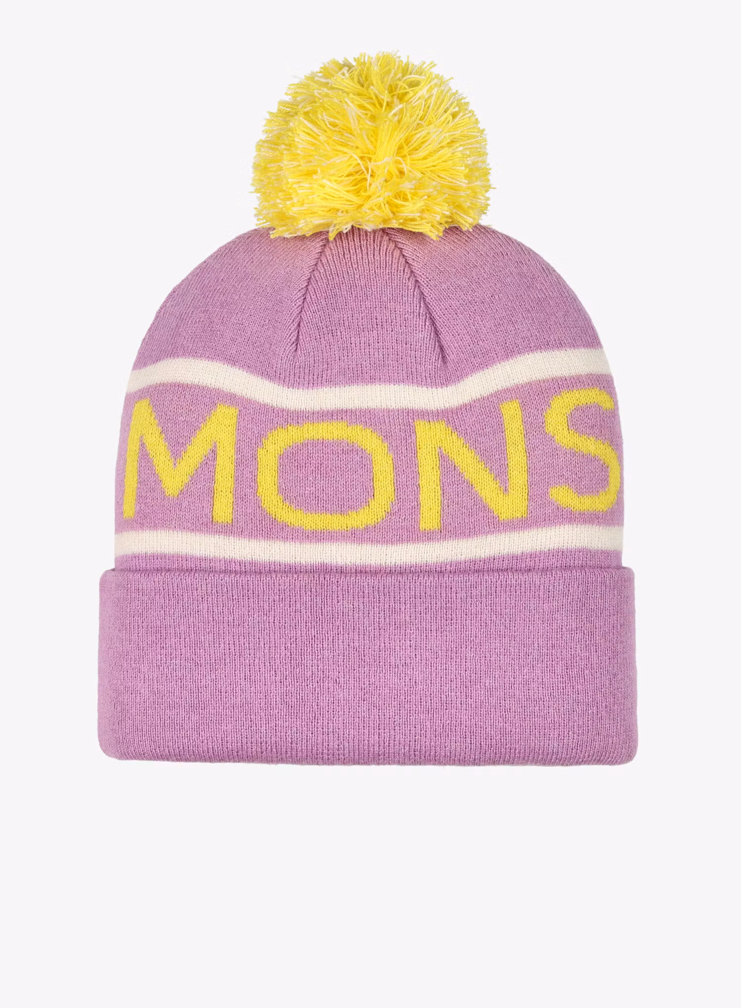 Dámská zimní čepice Mons Royale McCloud Pom Pom Merino Beanie - orchid sun