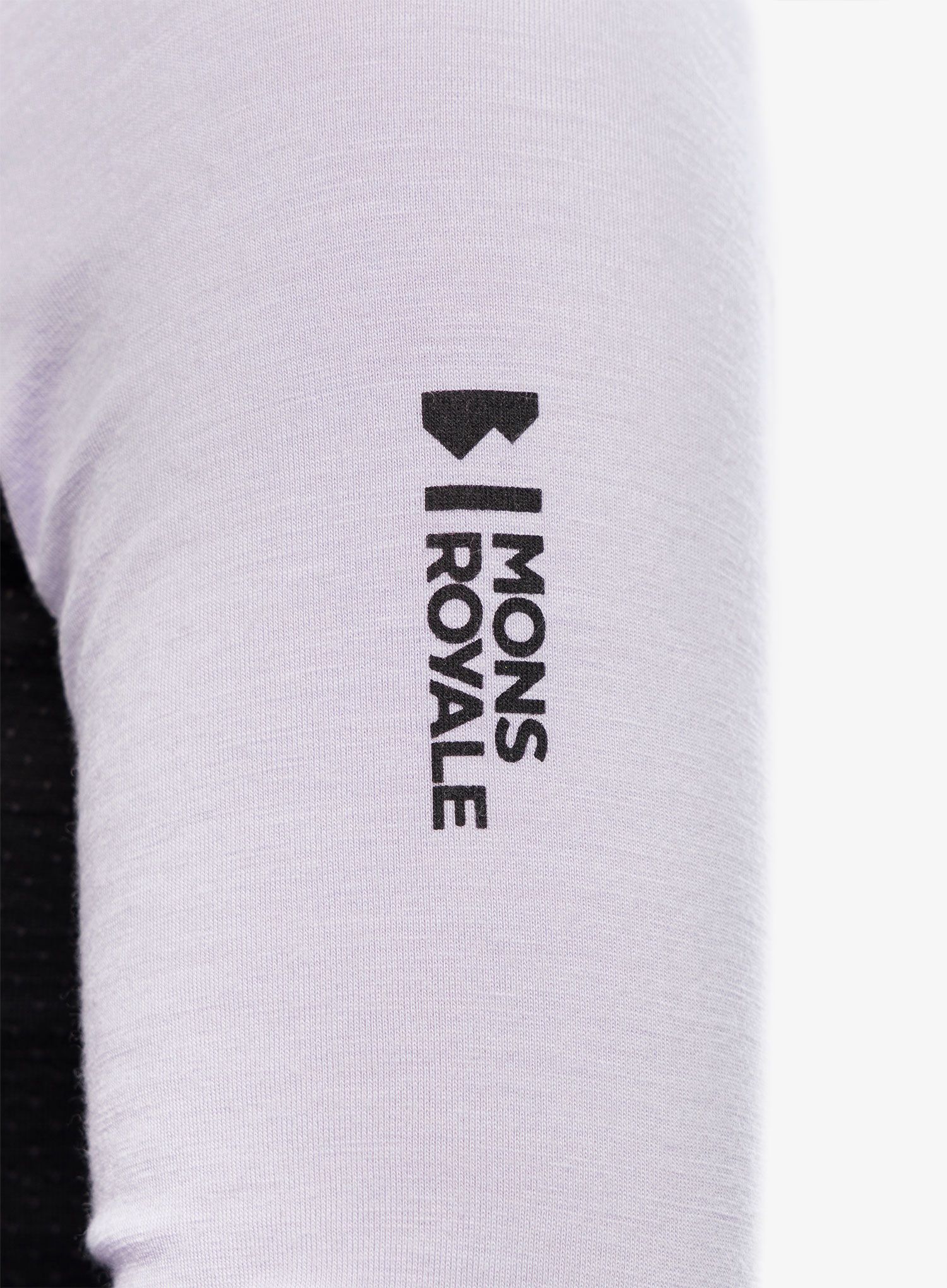 Dámská funkční mikina Mons Royale Olympus Half Zip - thistle cloud