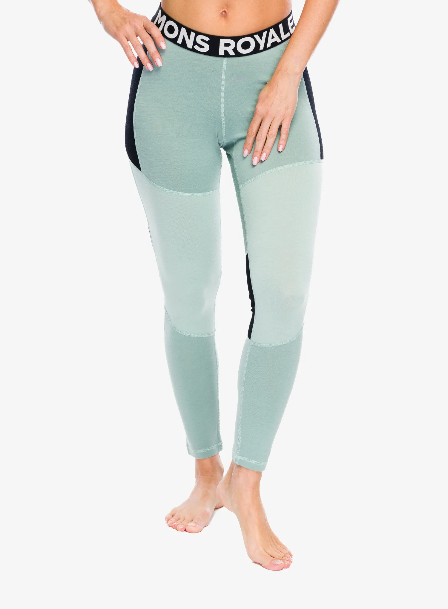 Termolegíny dámské Mons Royale Olympus Legging - glacier/dew/black