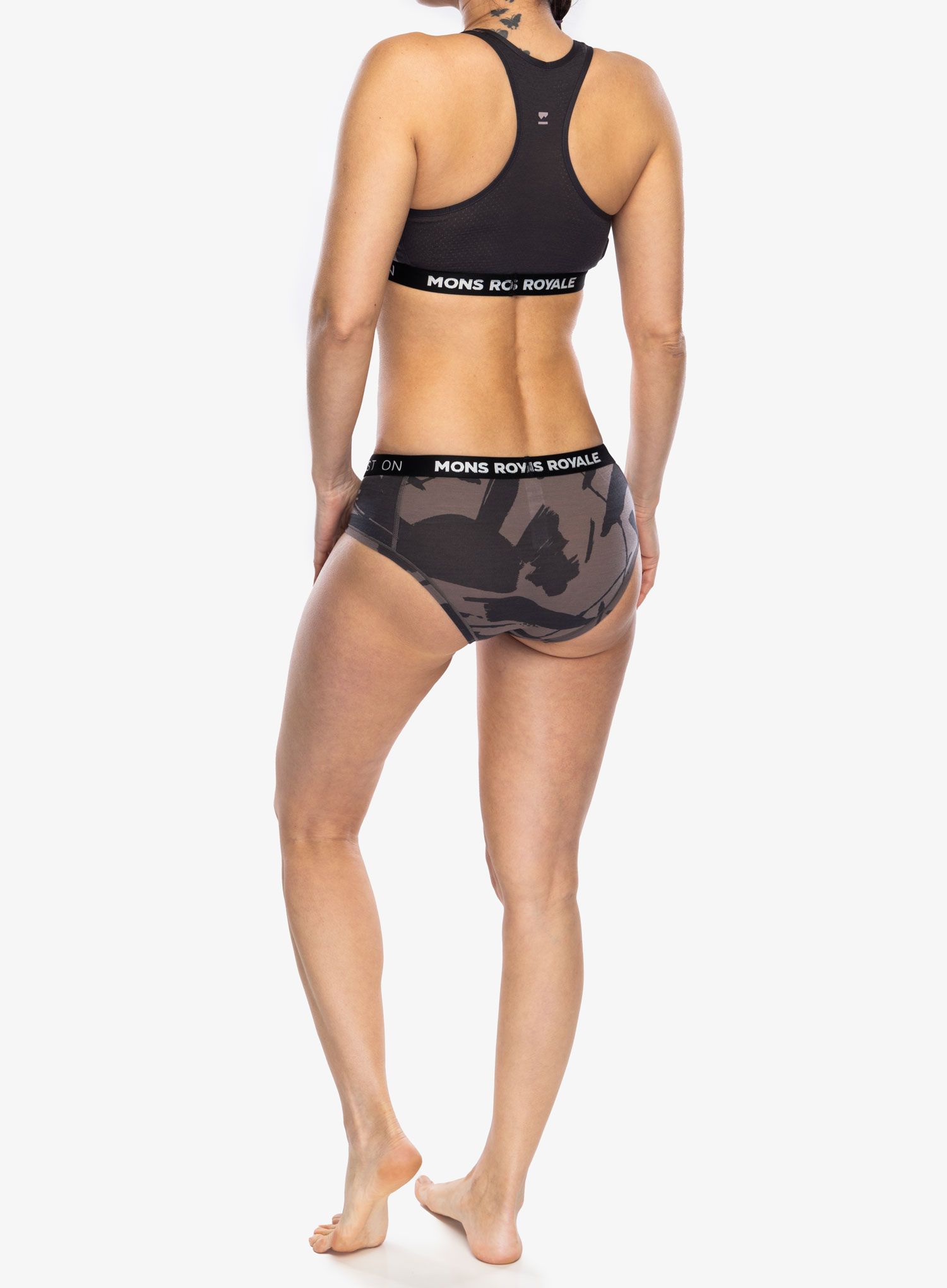 Sportovní podprsenka Mons Royale Sierra Sports Bra - fragments