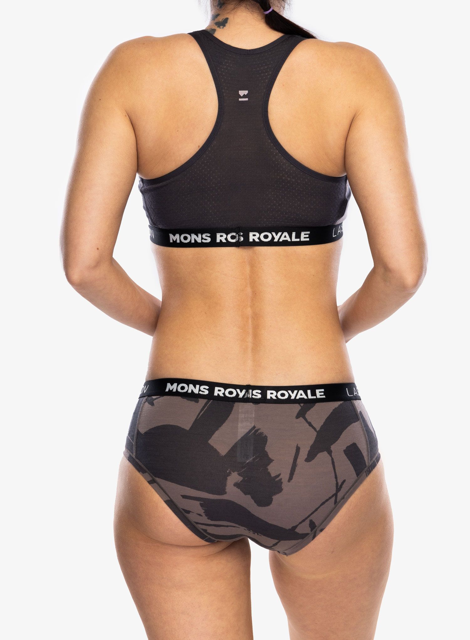 Sportovní podprsenka Mons Royale Sierra Sports Bra - fragments
