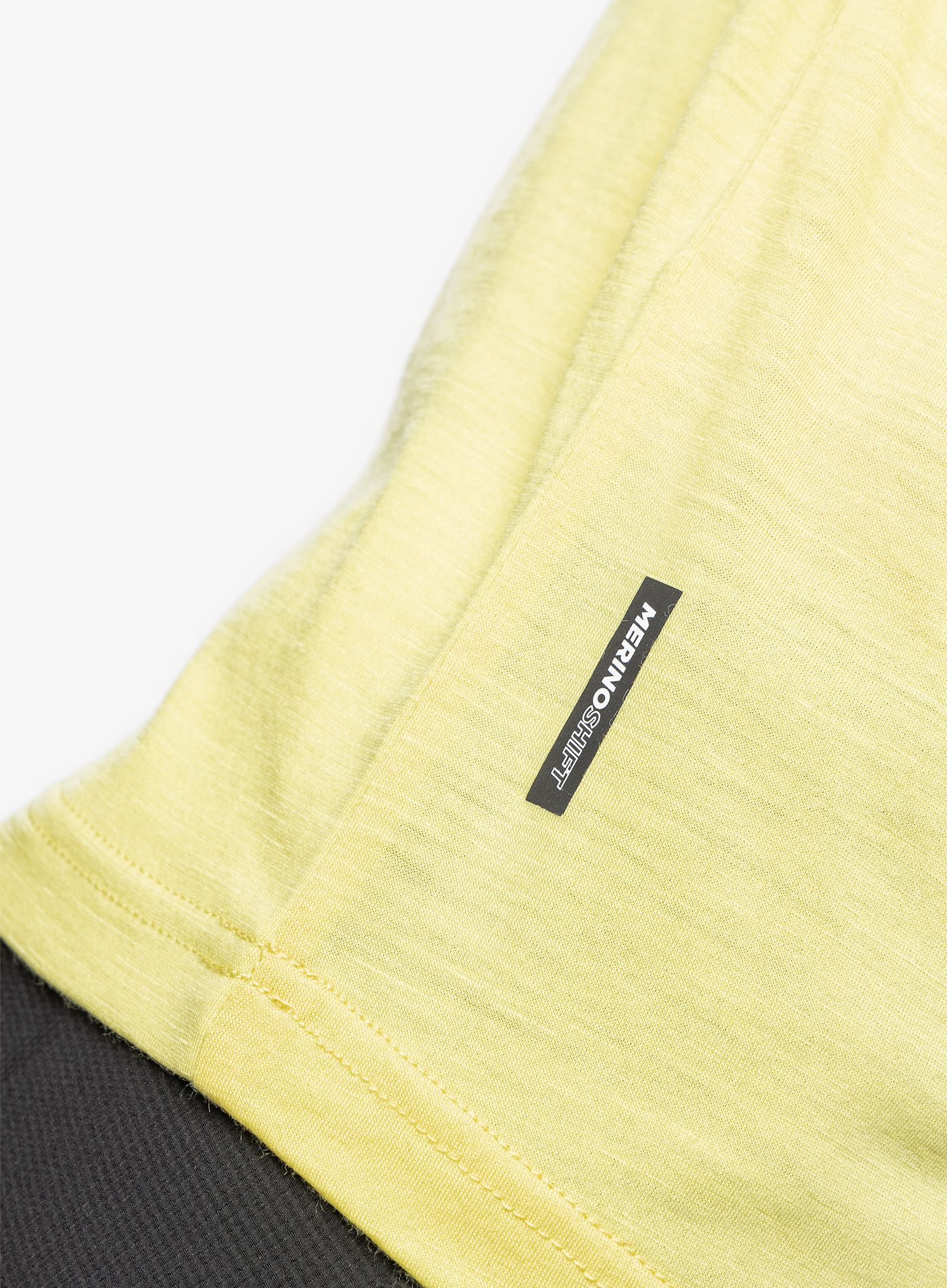Dámské tričko Mons Royale Tarn Merino Shift Raglan 3/4 - black/limelight