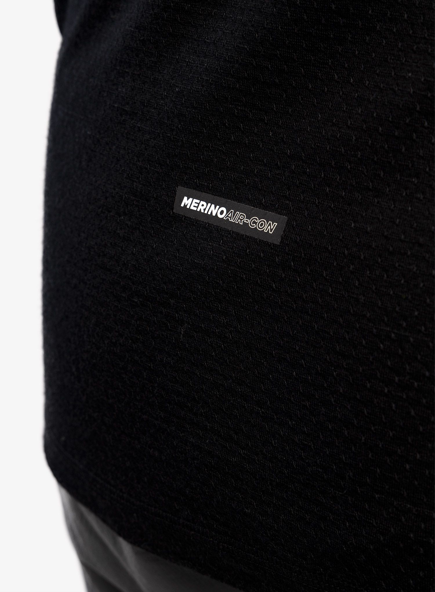 Funkční mikina Mons Royale Temple Tech LS - black/undercover camo