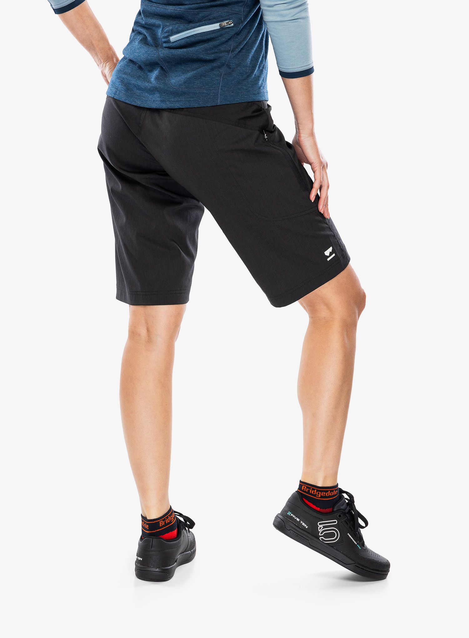 Cyklistické kraťasy dámské Mons Royale Virage Bike Shorts 2.0 - black