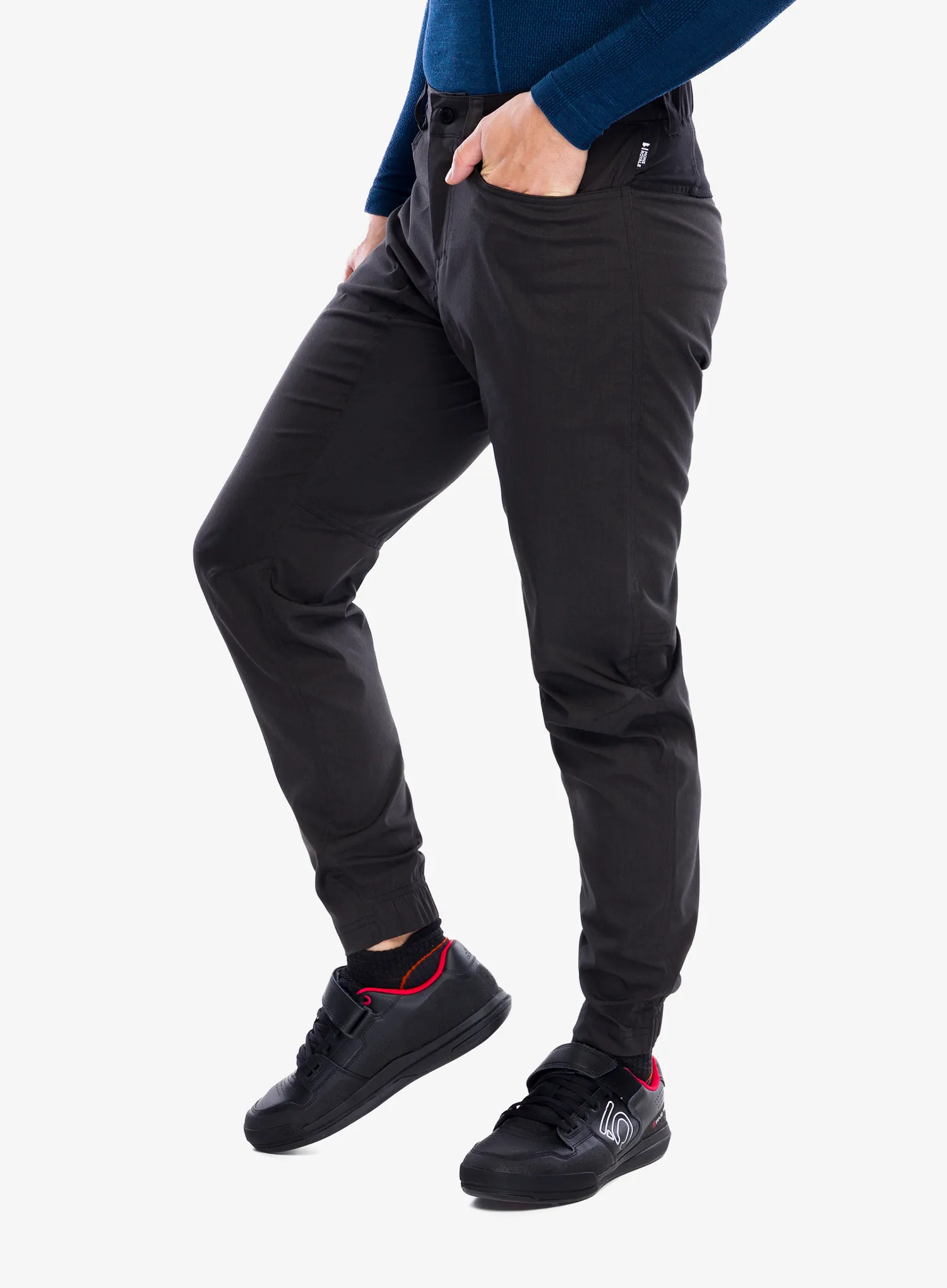 Cyklistické kalhoty Mons Royale Virage Pants 2.0 - black/black