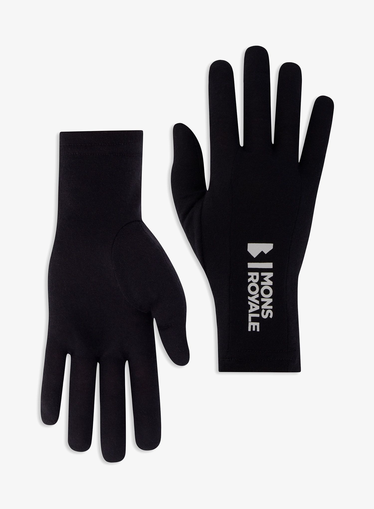 Rukavice Mons Royale Volta Merino Glove Liner - black