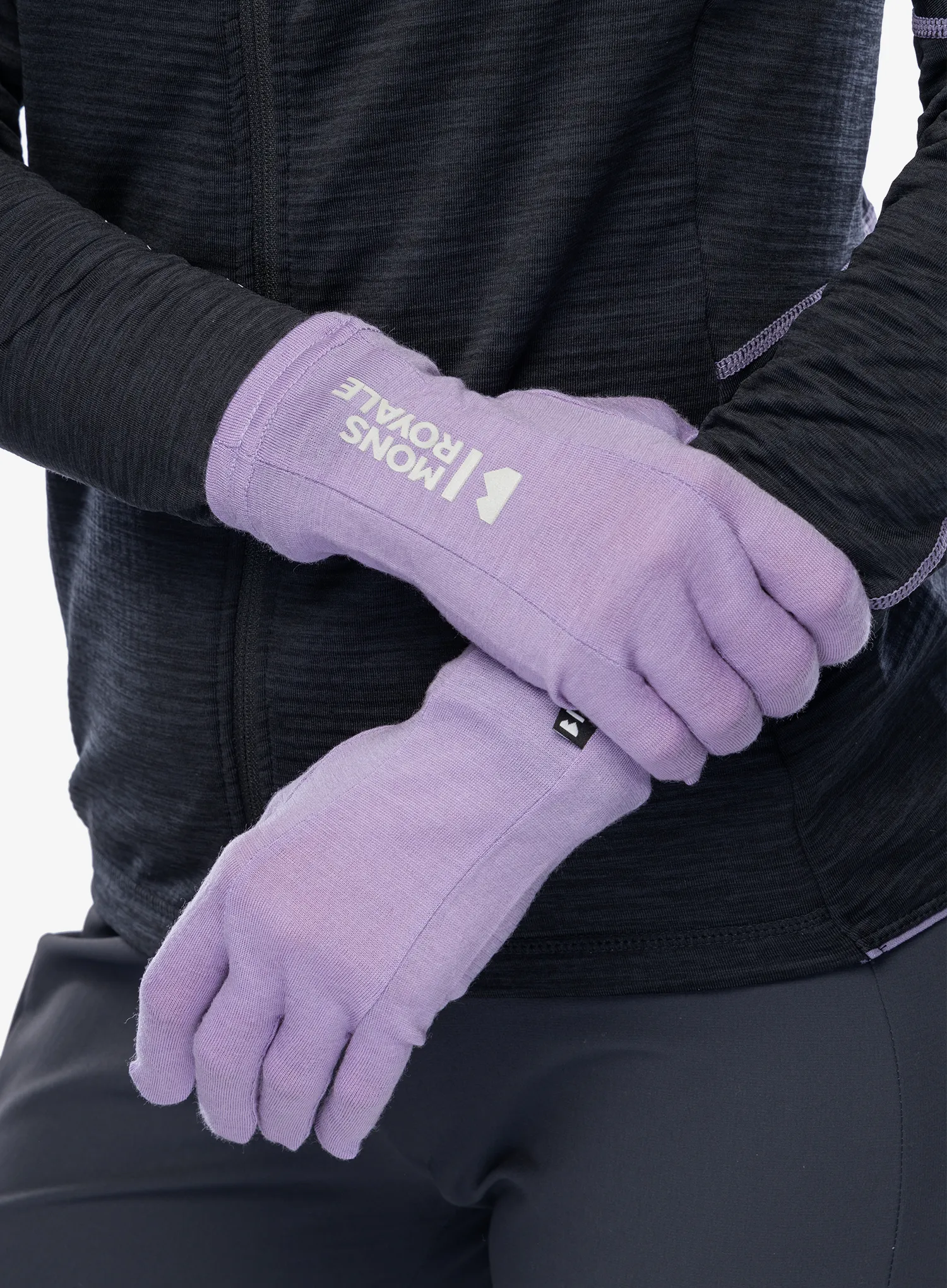 Rukavice Mons Royale Volta Merino Glove Liner - lupin