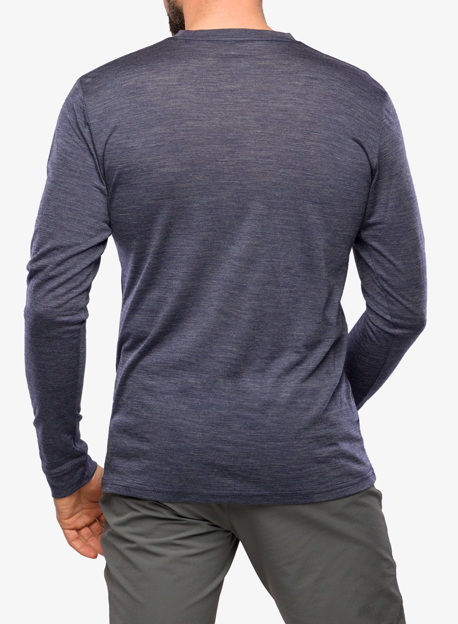 Cyklistická mikina Mons Royale Zephyr Merino Cool LS - midnight