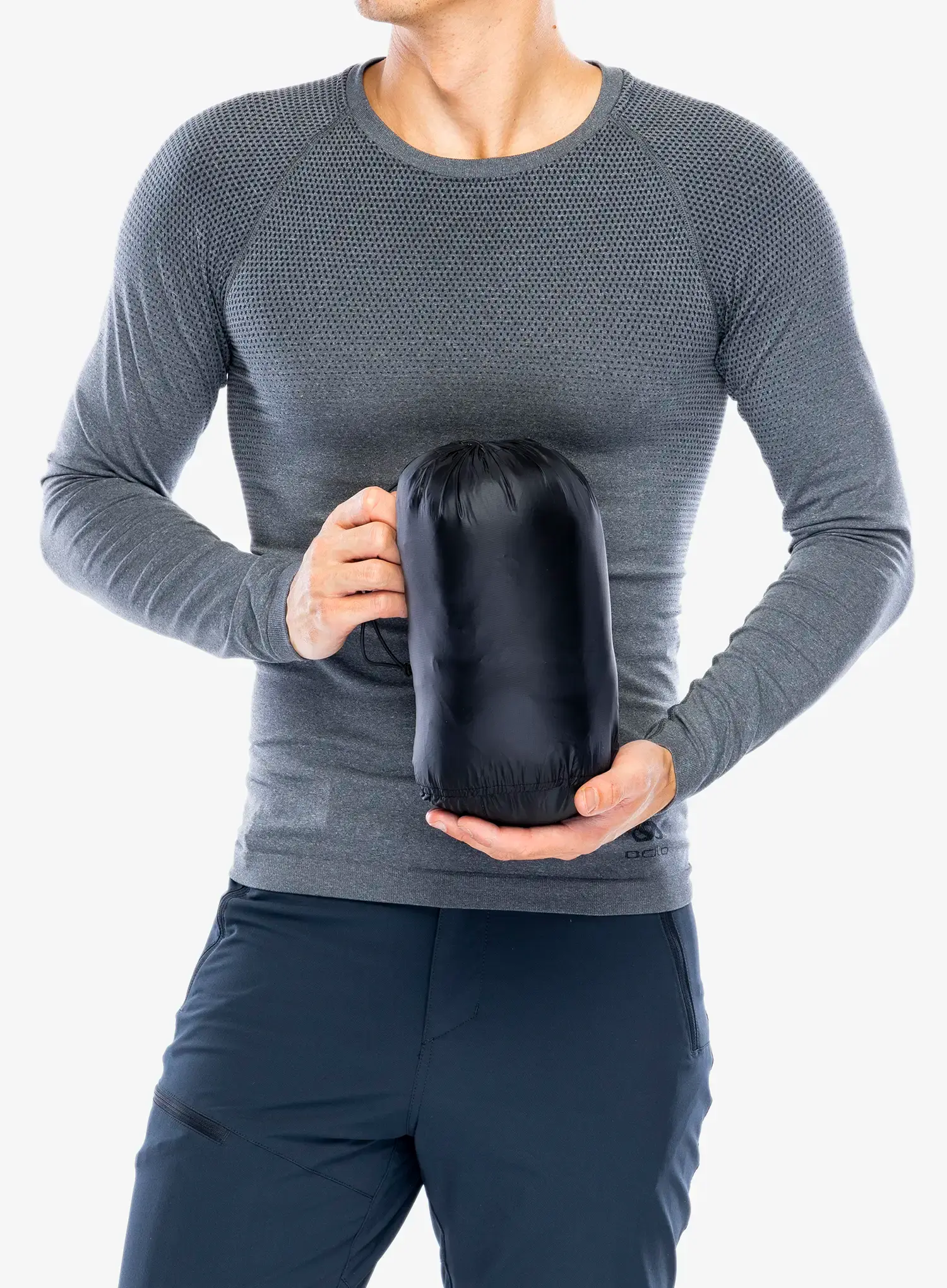 Péřová bunda Montane Alpine 850 Lite Hoodie - black