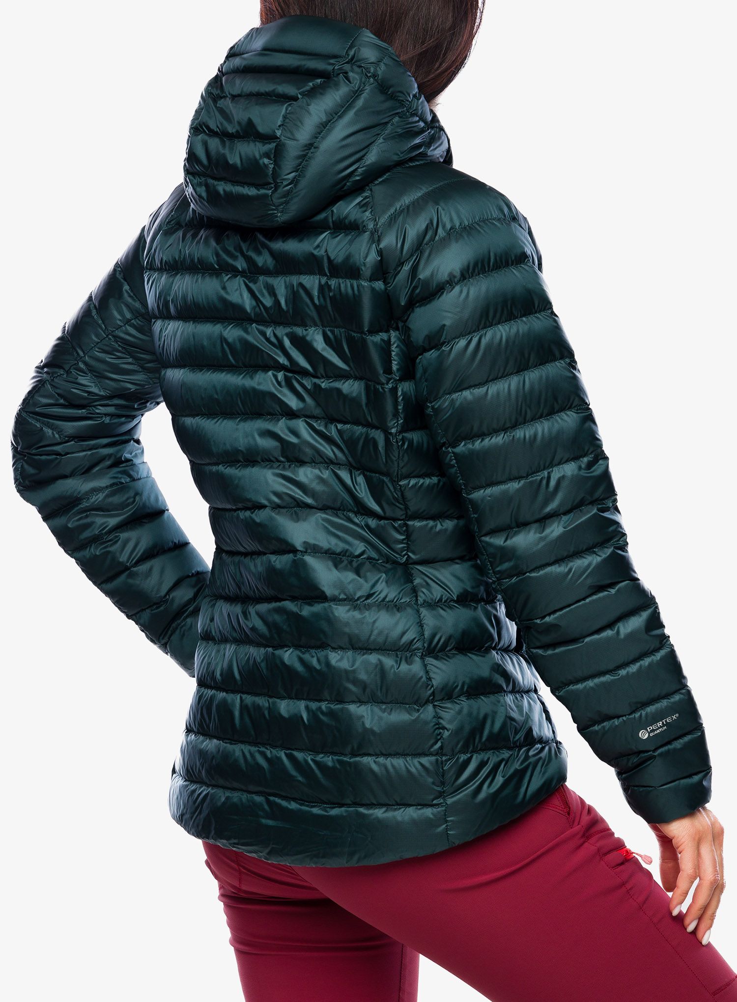 Dámská péřová bunda Montane Anti-Freeze Hoodie - deep forest