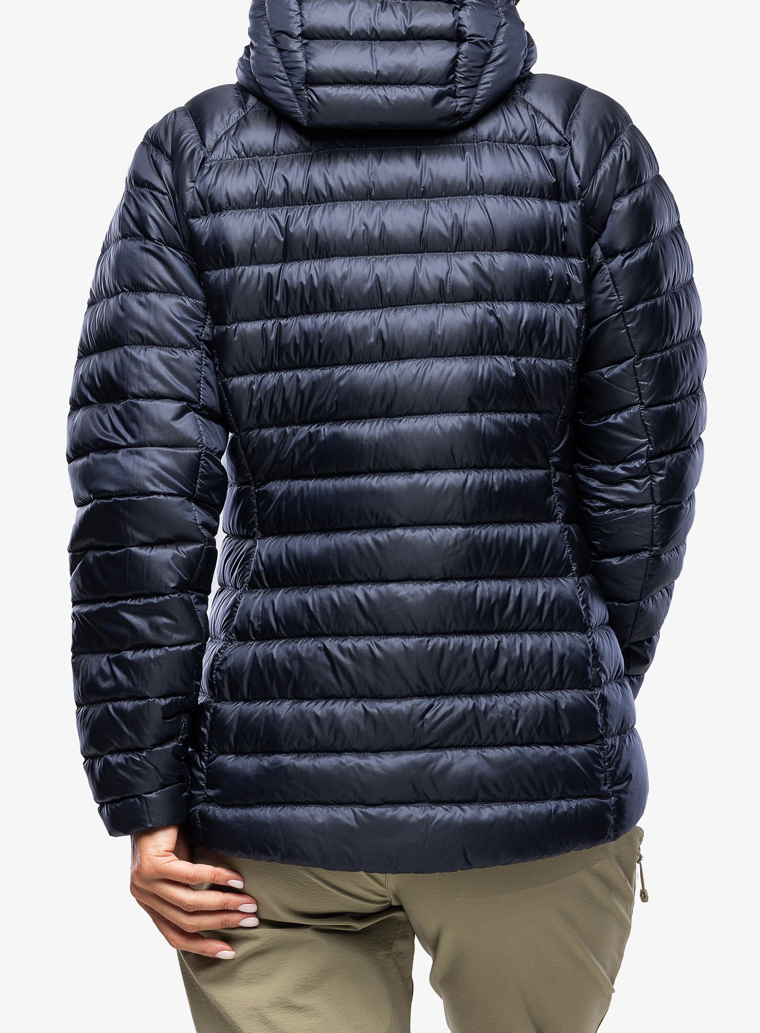 Dámská péřová bunda Montane Anti-Freeze Hoodie - eclipse blue