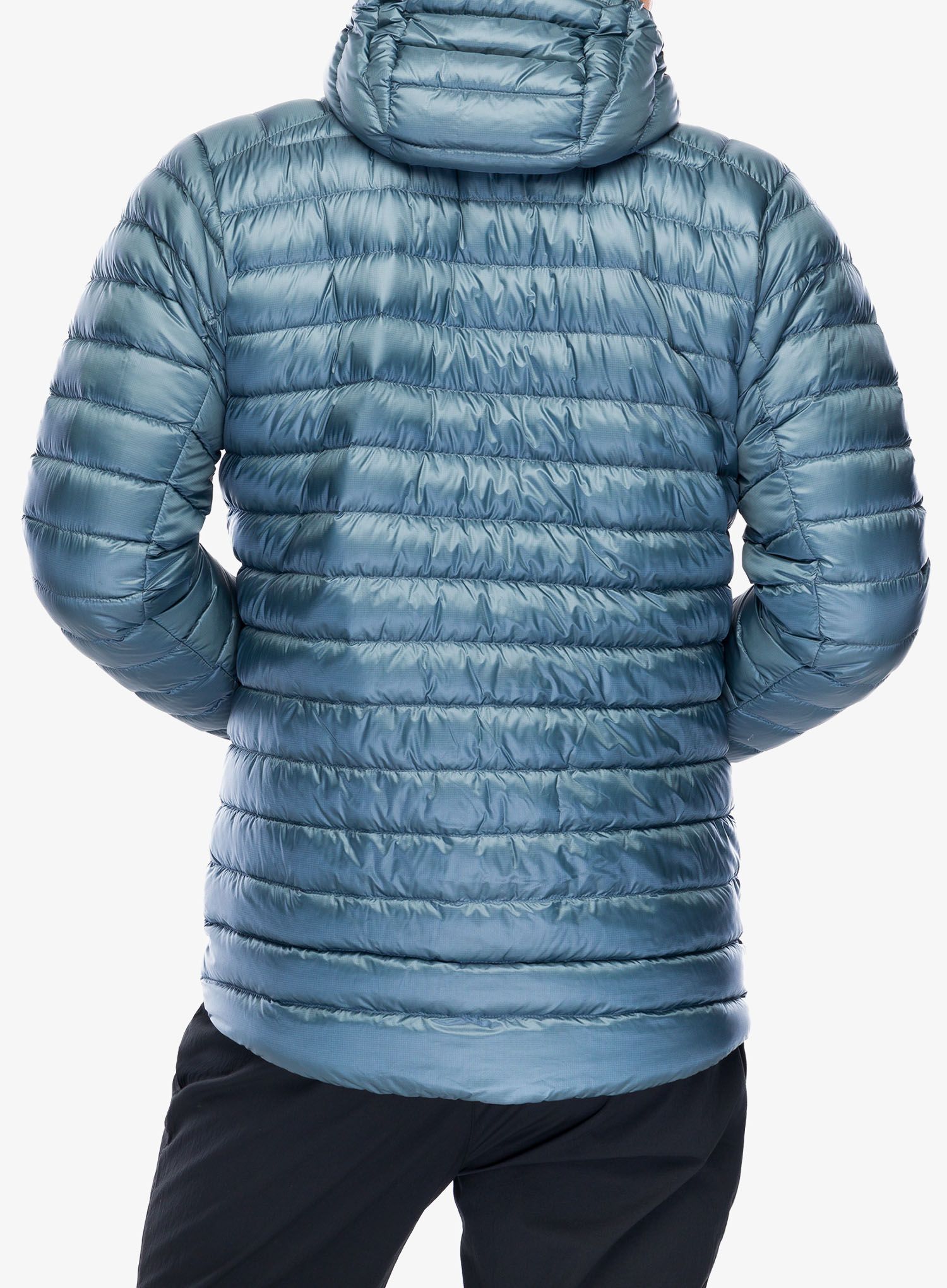 Péřová bunda Montane Anti-Freeze Hoodie - stone blue