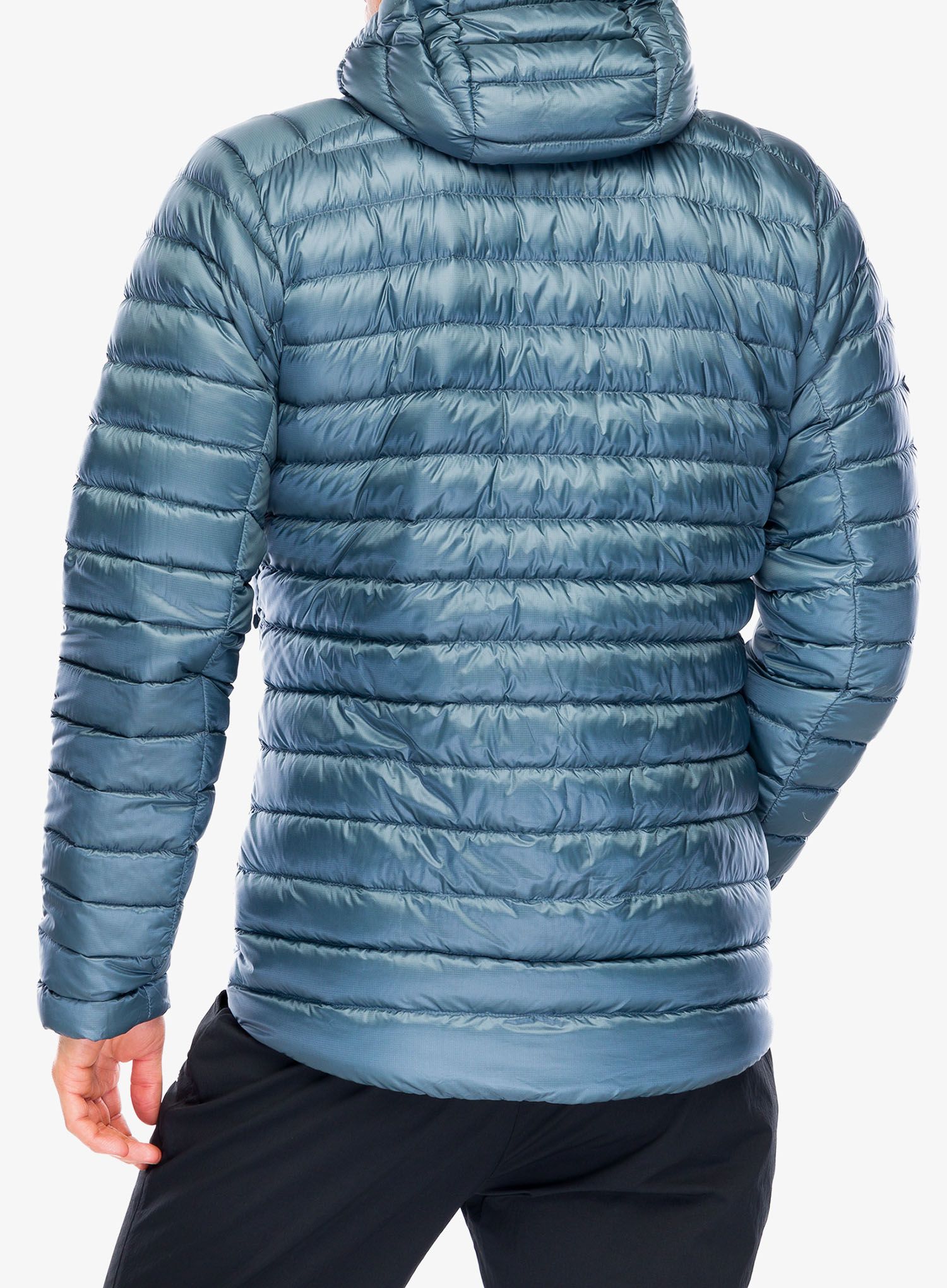 Péřová bunda Montane Anti-Freeze Hoodie - stone blue