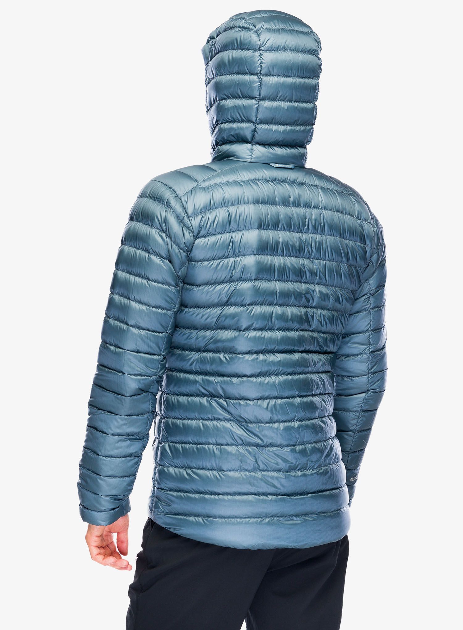 Péřová bunda Montane Anti-Freeze Hoodie - stone blue