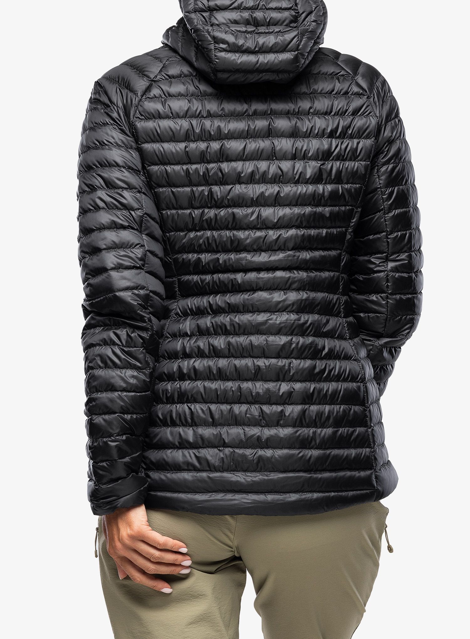 Dámská péřová bunda Montane Anti-Freeze Lite Hoodie - black