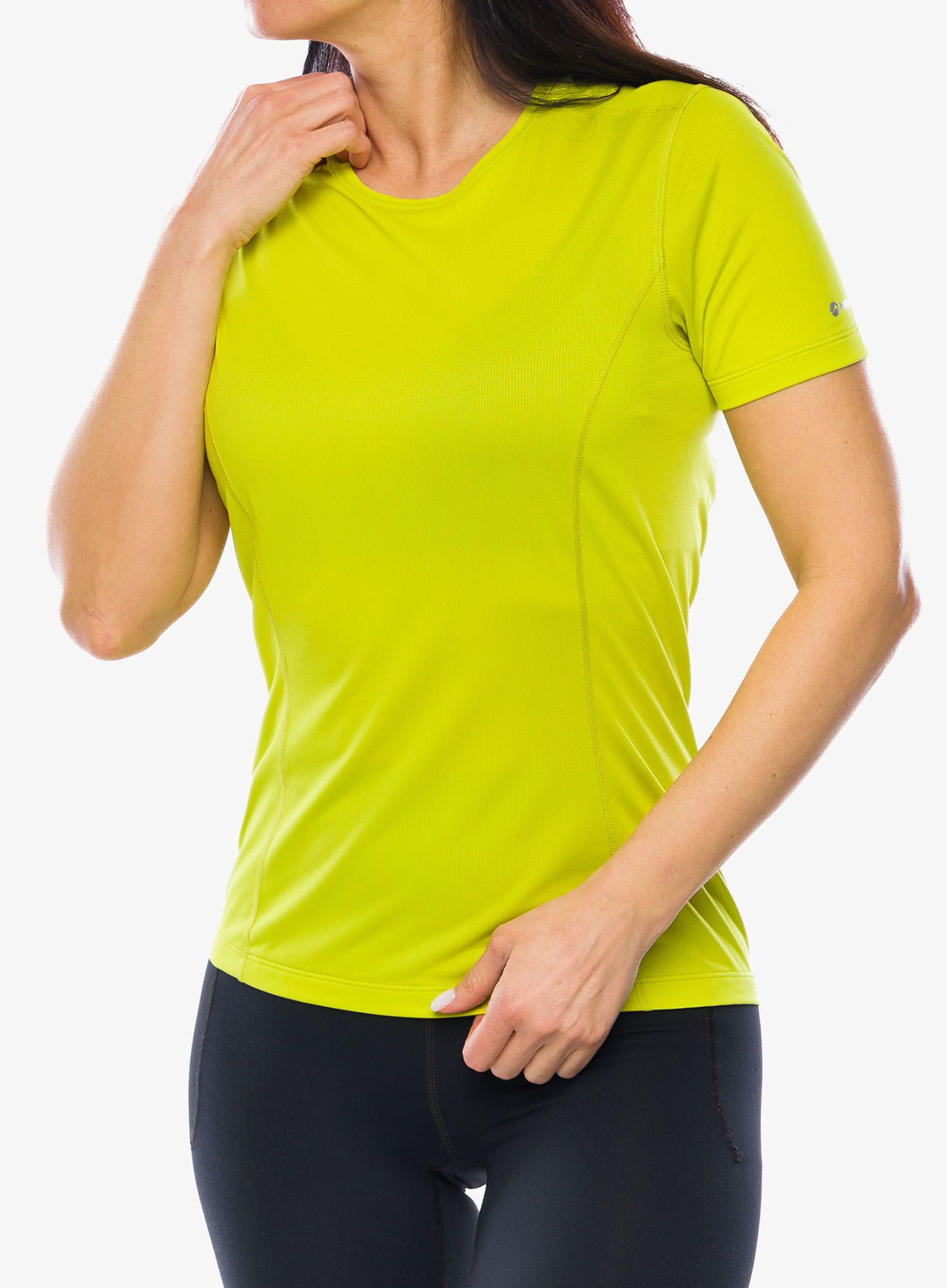 Termo triko dámské Montane Dart Lite T-Shirt - citrus spring