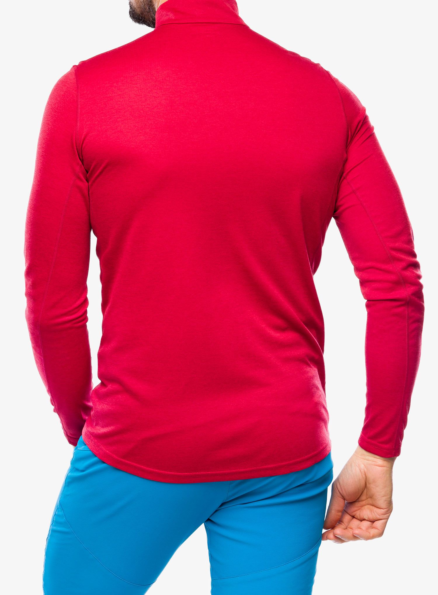 Funkční mikina Montane Dart Zip Neck - acer red