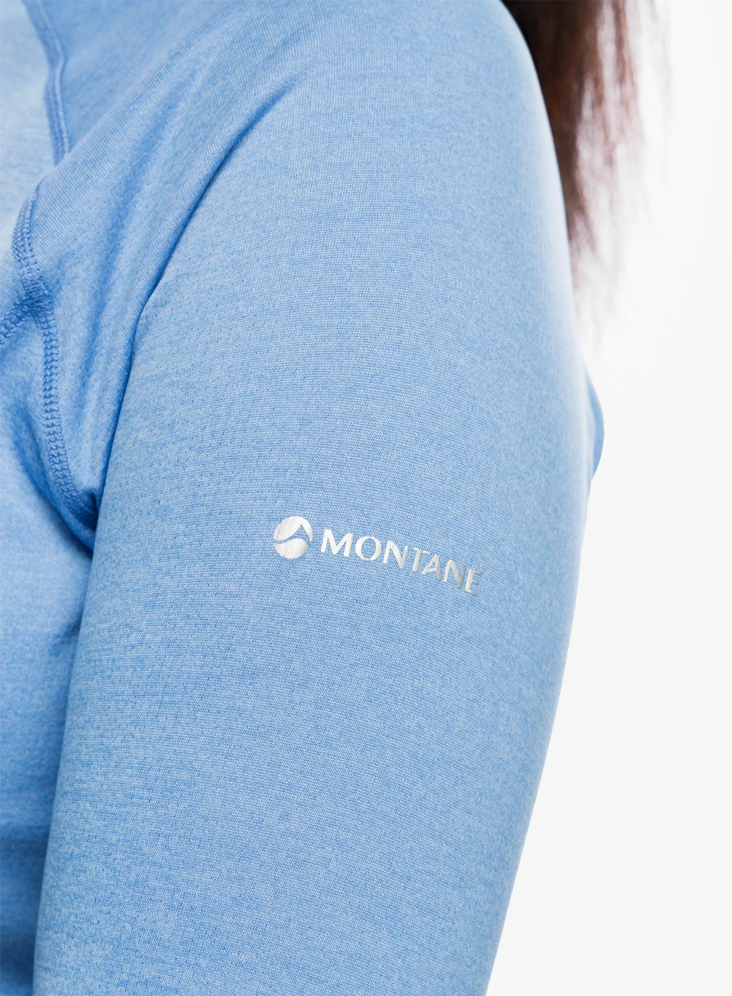 Dámská funkční mikina Montane Dart Zip Neck - cornflower