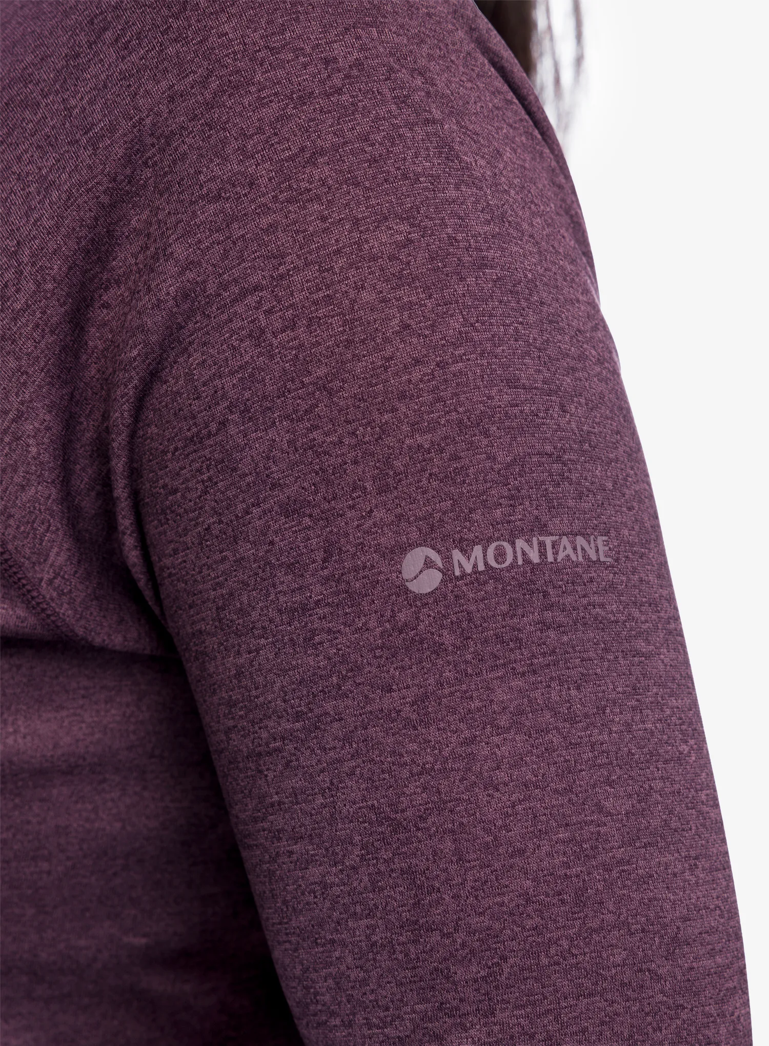 Dámská funkční mikina Montane Dart Zip Neck - mulberry