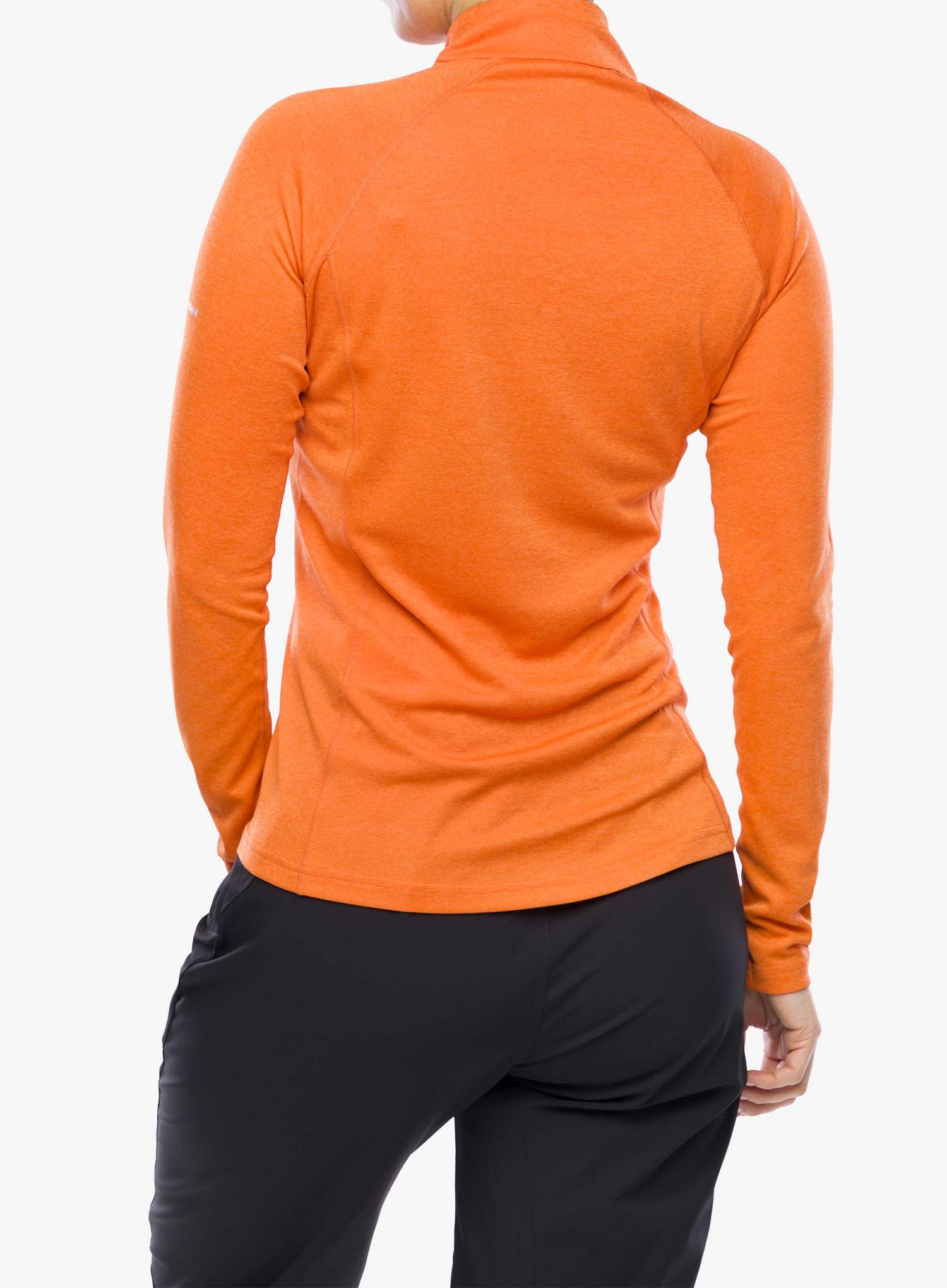 Dámská funkční mikina Montane Dart Zip Neck - tigerlily