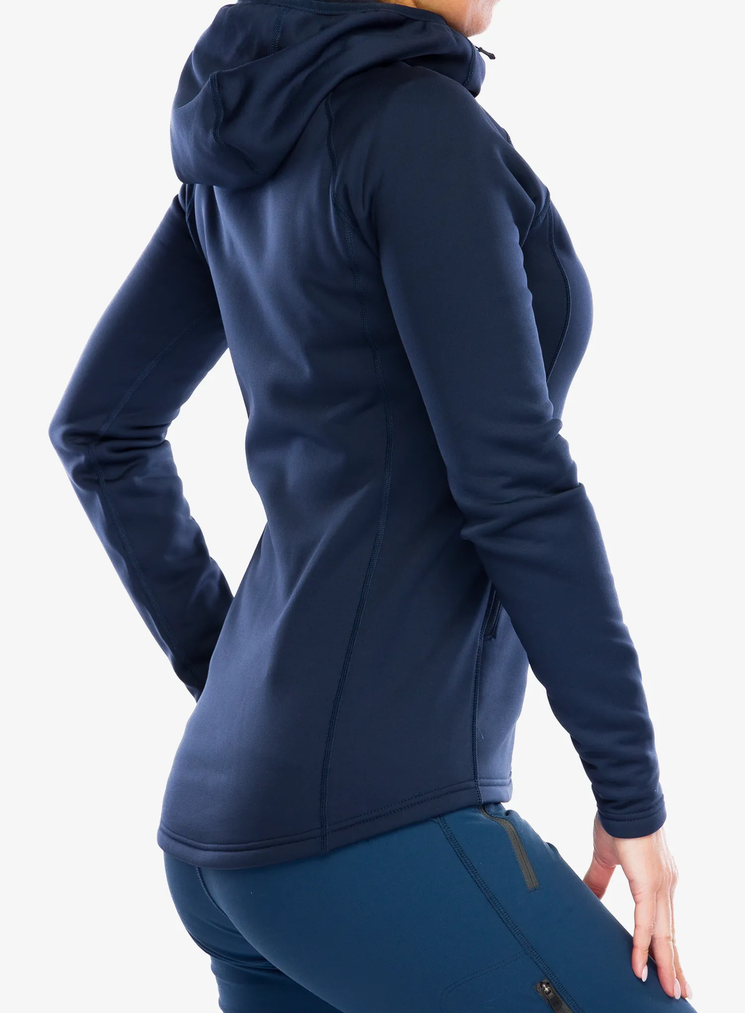 Dámská mikina s kapucí Montane Fury Hoodie - eclipse blue