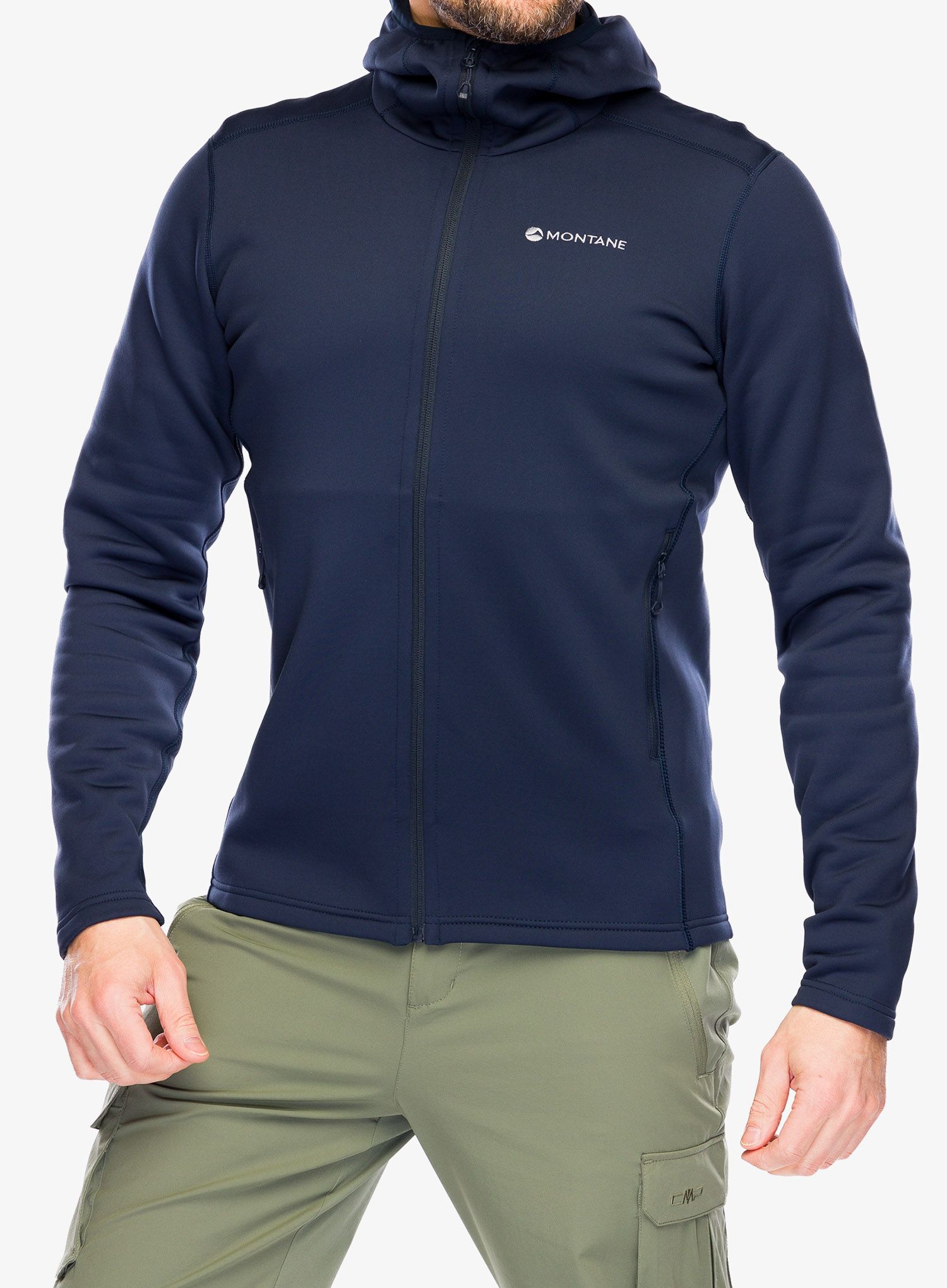 Mikina s kapucí Montane Fury Hoodie - eclipse blue/blue