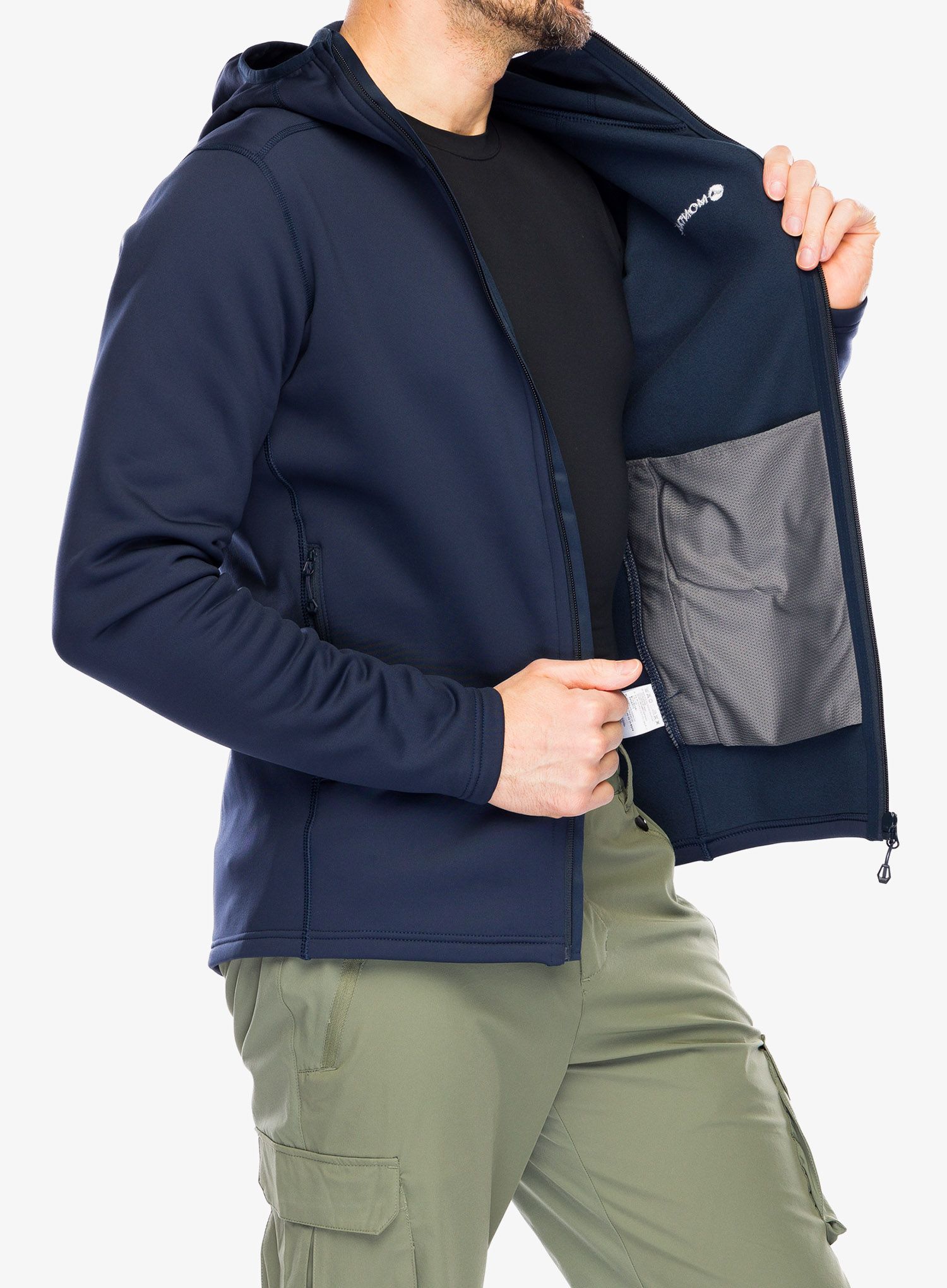 Mikina s kapucí Montane Fury Hoodie - eclipse blue/blue