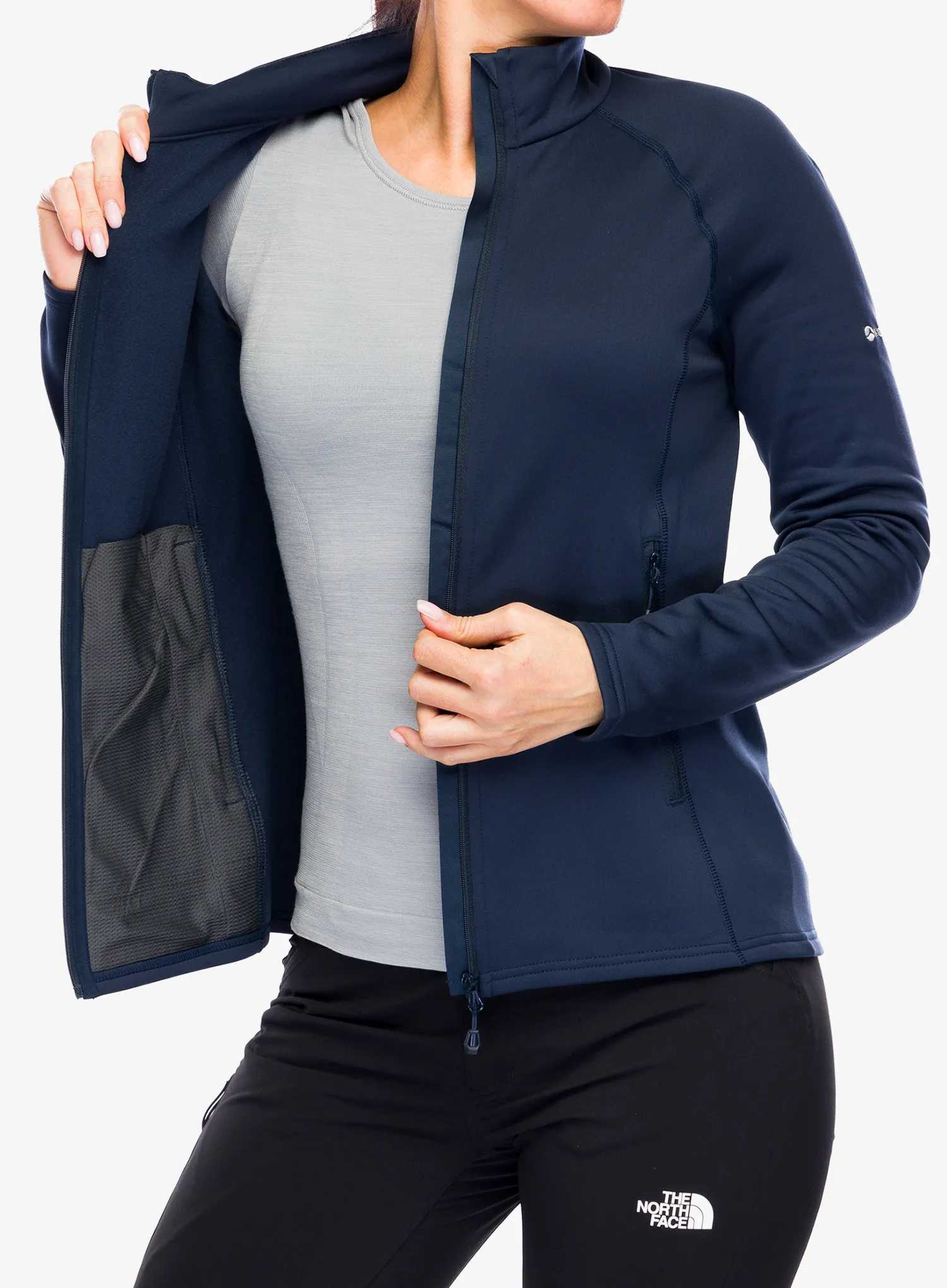 Dámská mikina Montane Fury Lite Jacket - eclipse blue