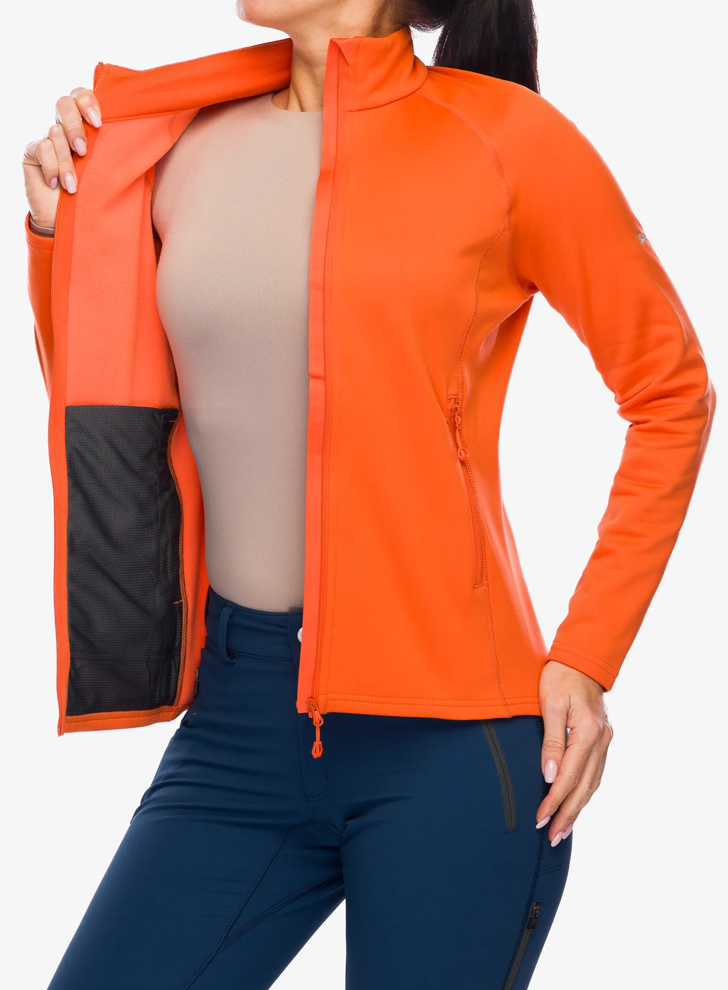Dámská mikina Montane Fury Lite Jacket - tigerlily