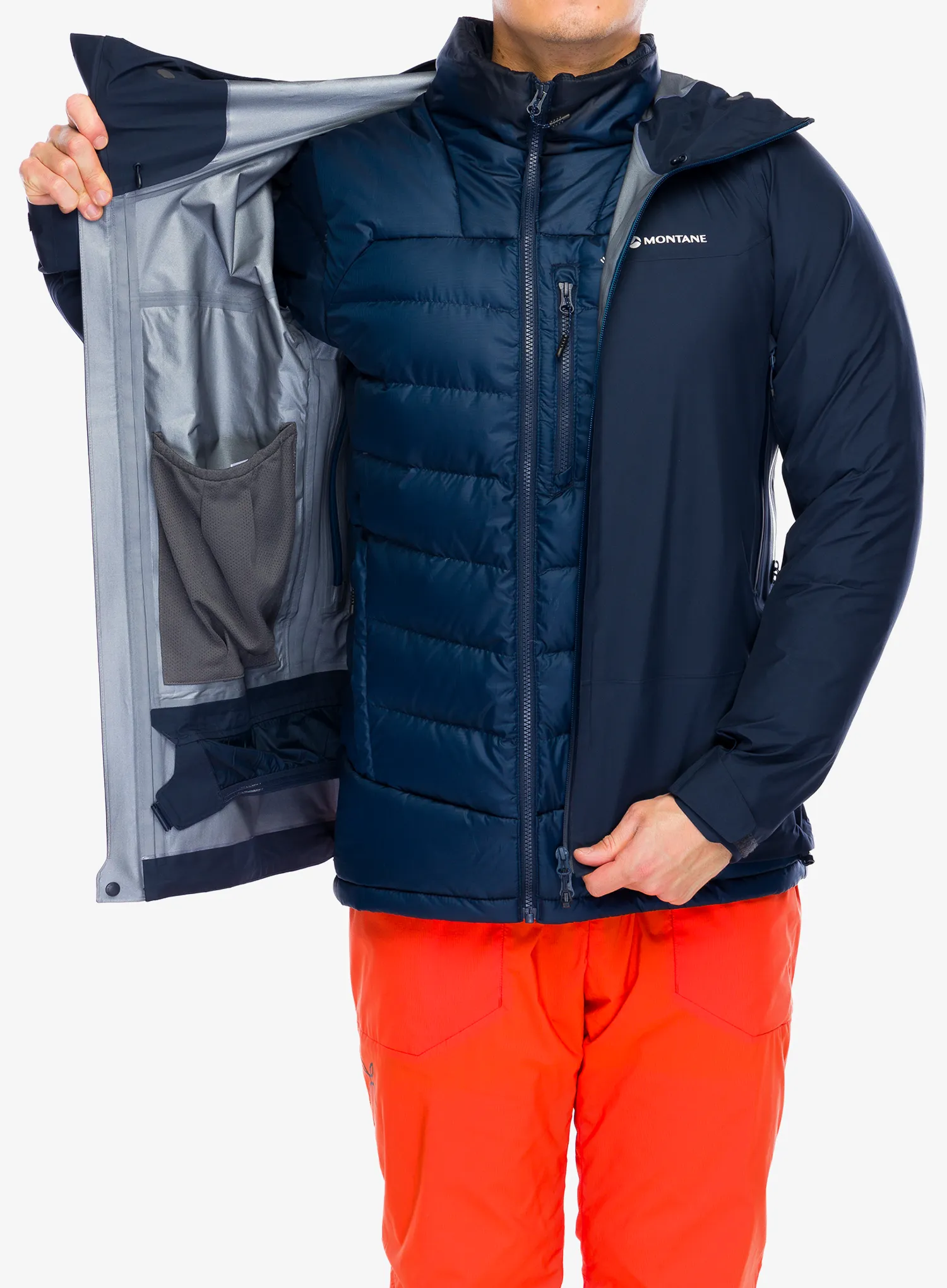 Bunda s membránou Montane Niveus Lite Jacket - eclipse blue