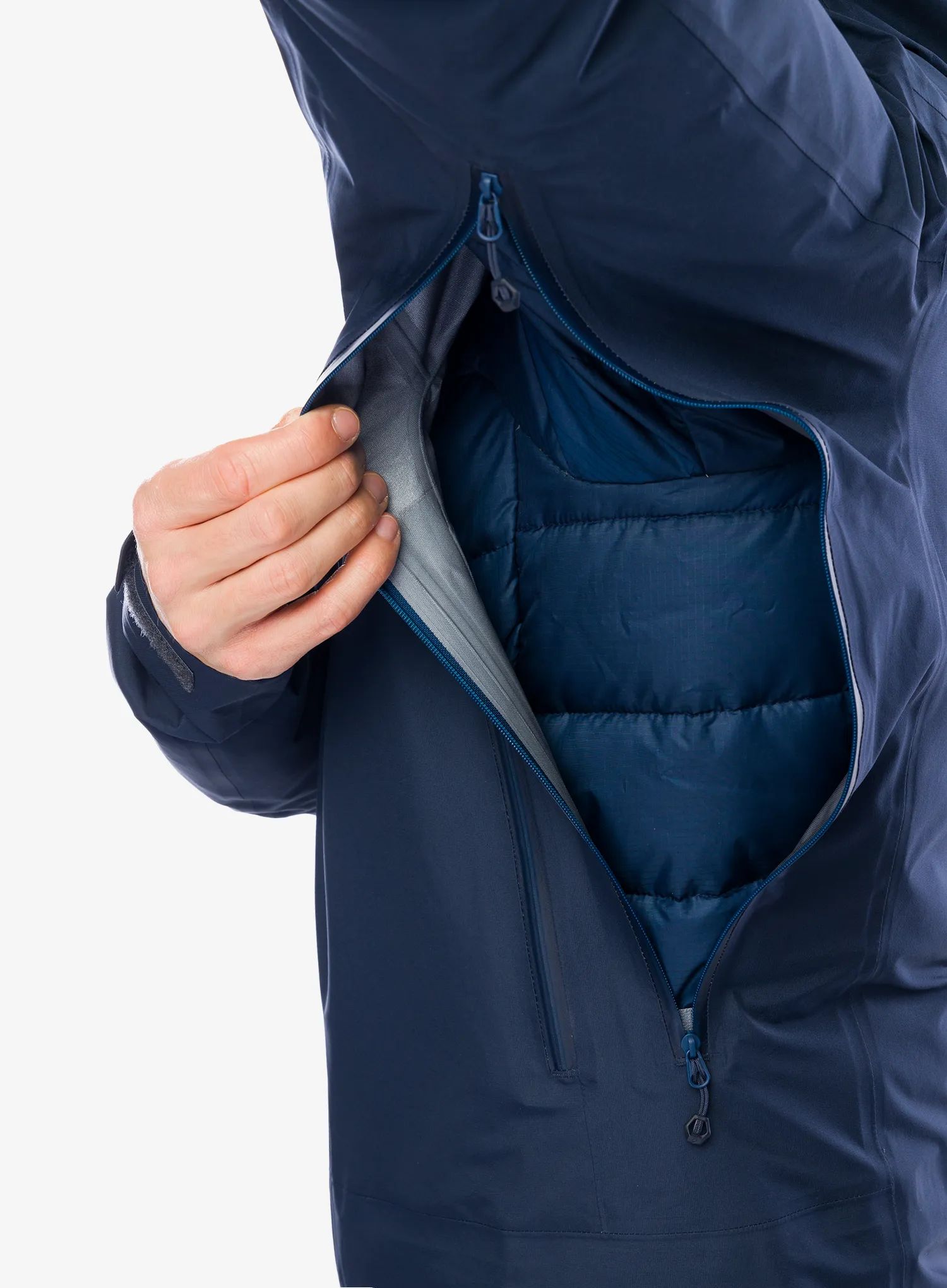 Bunda s membránou Montane Niveus Lite Jacket - eclipse blue