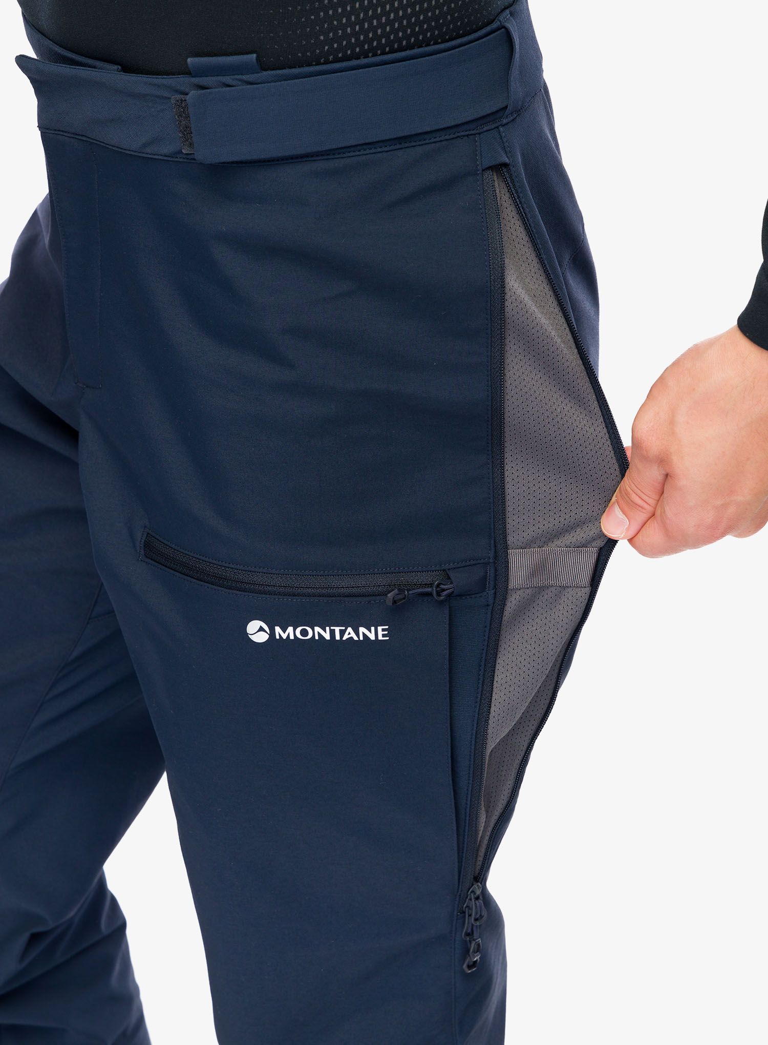 Softshell kalhoty Montane Nordes Pants - eclipse blue