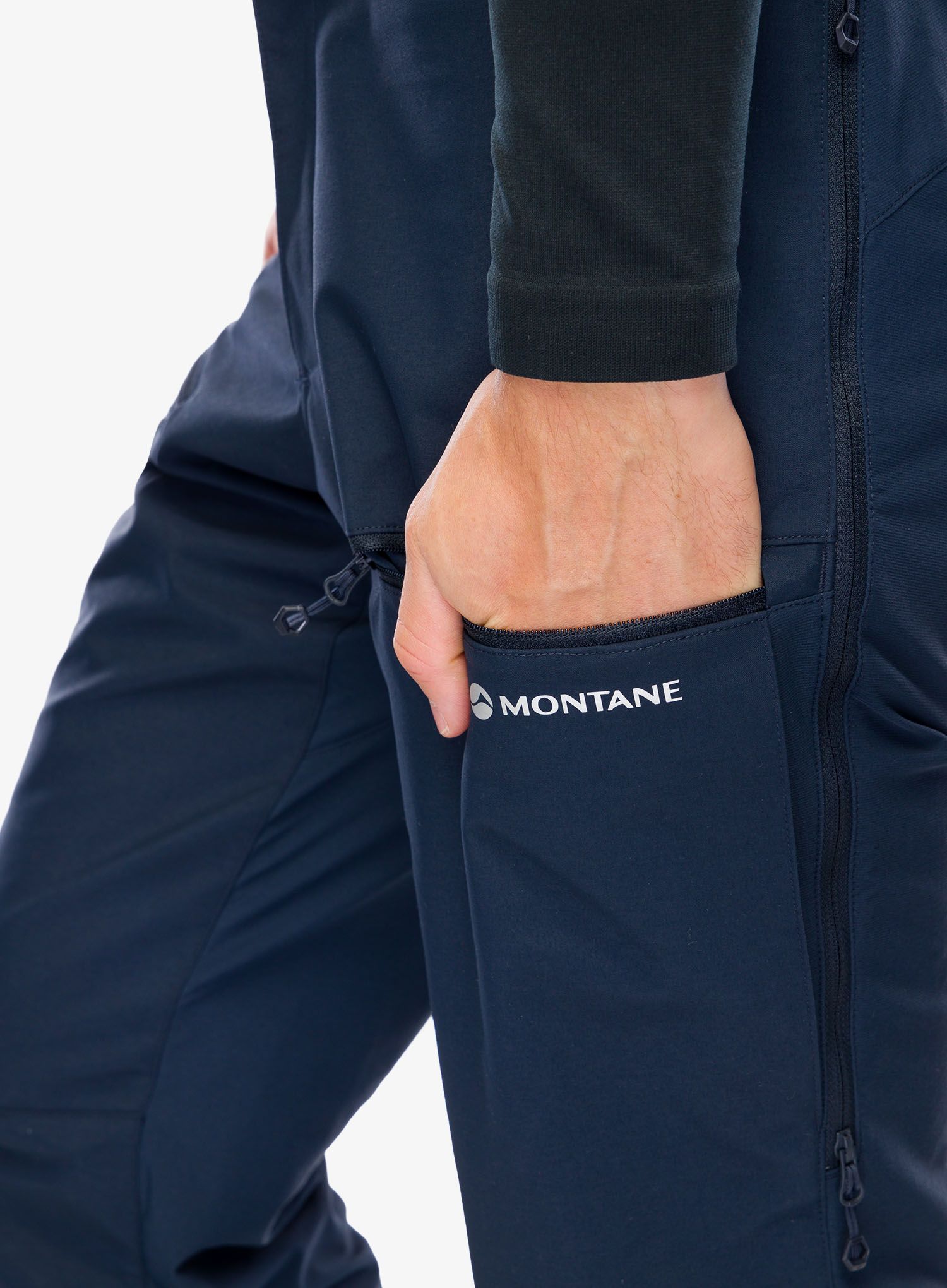 Softshell kalhoty Montane Nordes Pants - eclipse blue