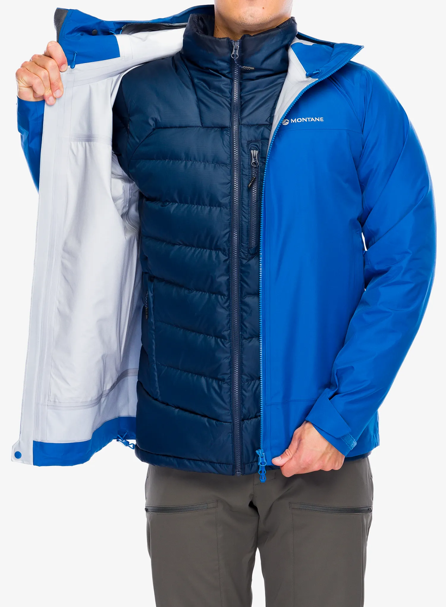 Bunda s membránou Montane Phase Jacket - neptune blue