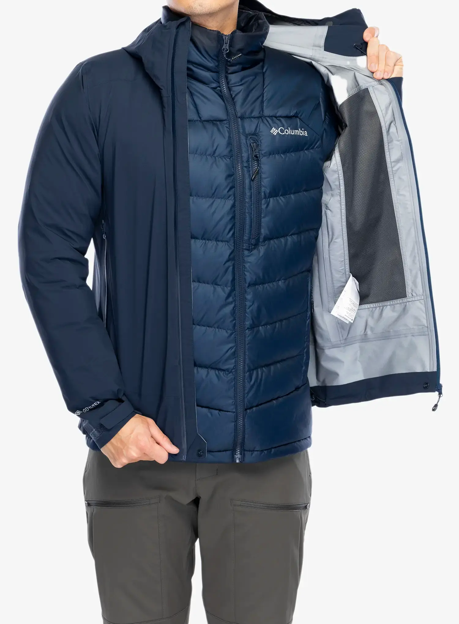 GORE TEX bunda Montane Phase Lite Jacket - eclipse blue