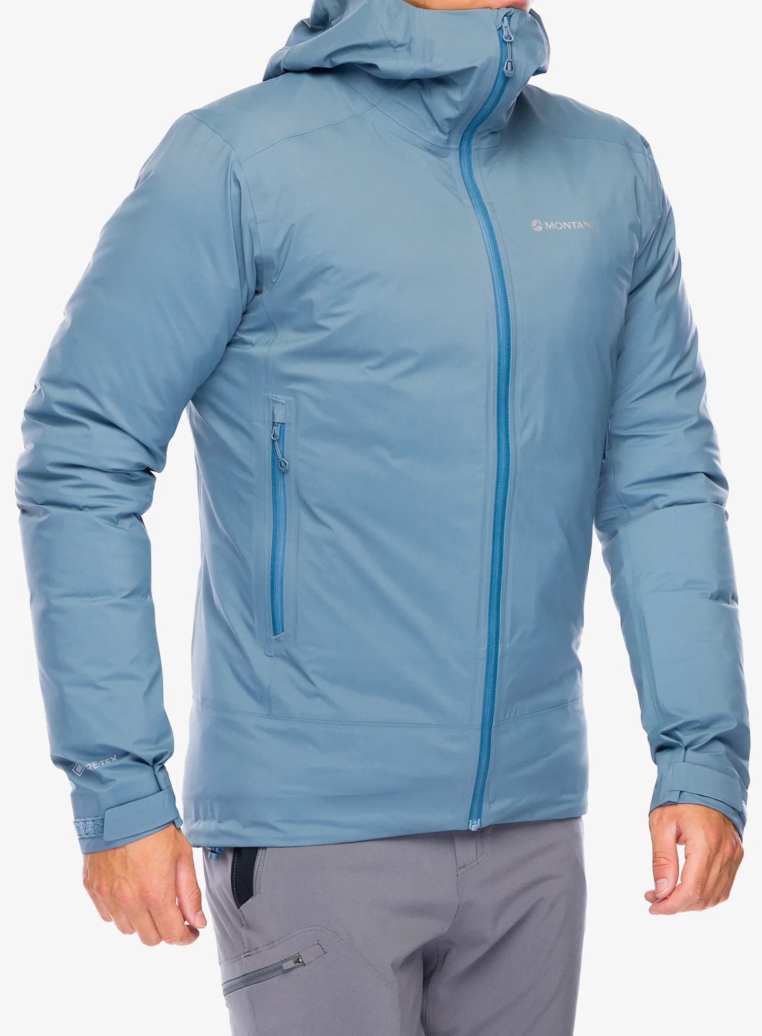 GORE TEX bunda Montane Phase Lite Jacket - stone blue