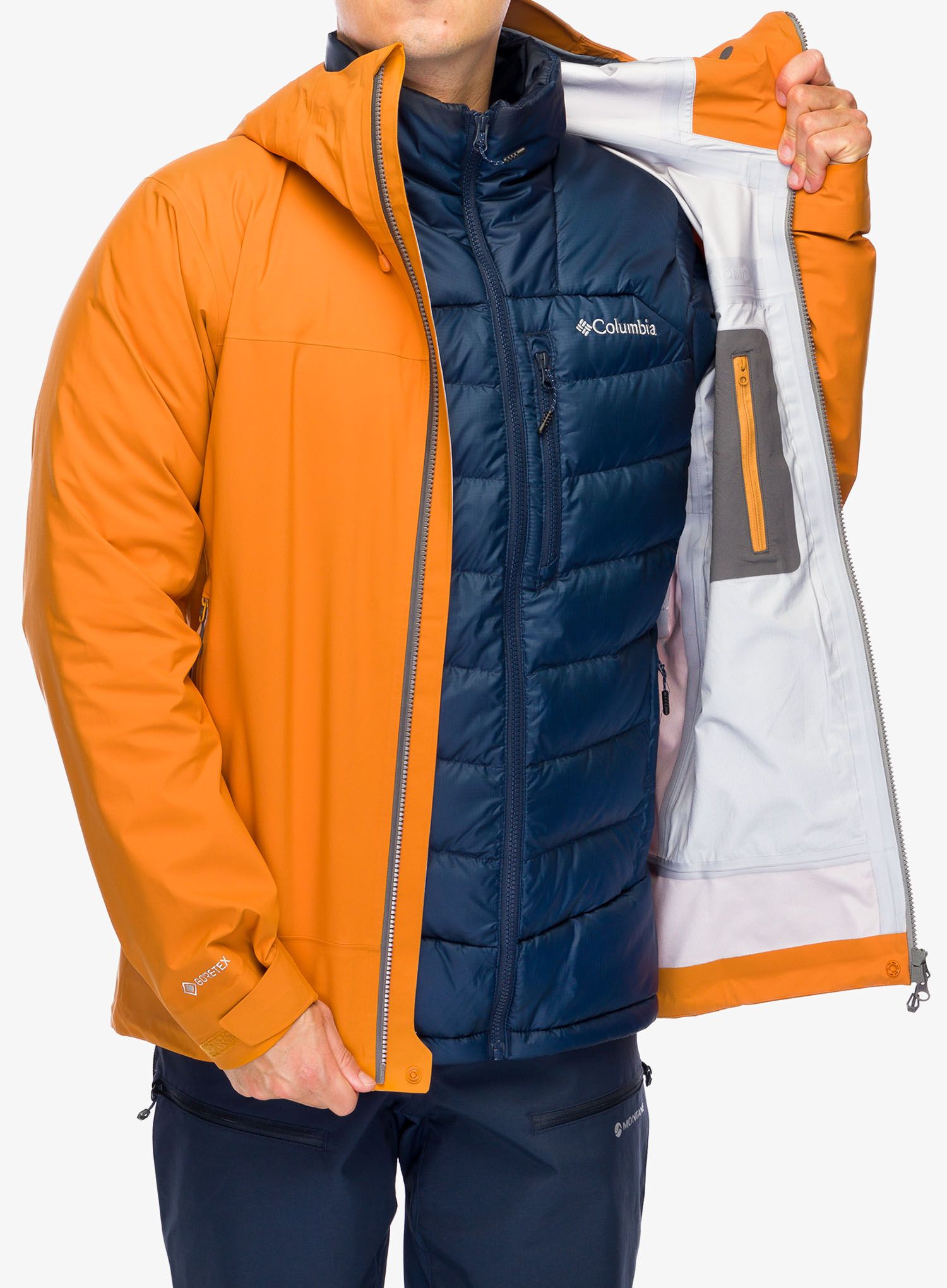 Bunda s membránou Montane Phase XT Jacket - flame orange