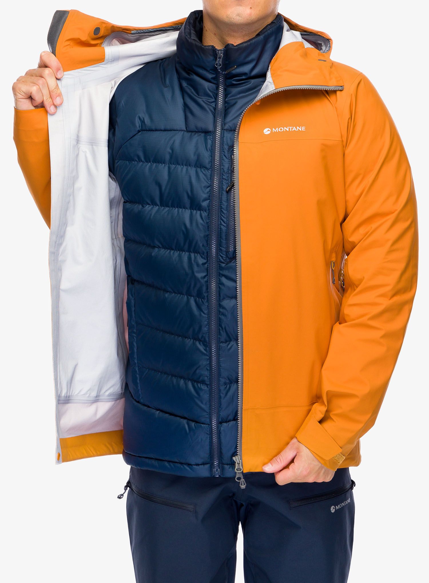 Bunda s membránou Montane Phase XT Jacket - flame orange