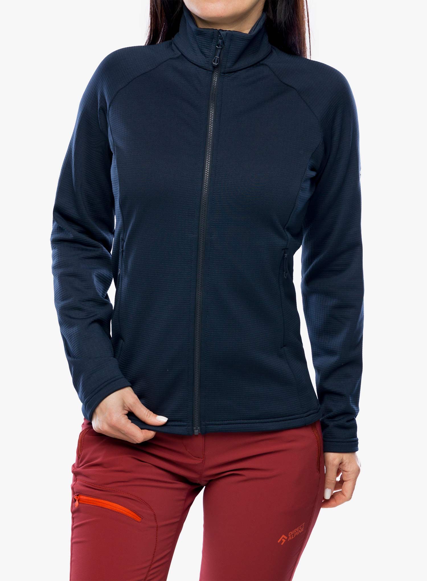 Dámská mikina na zip Montane Protium Jacket - eclipse blue