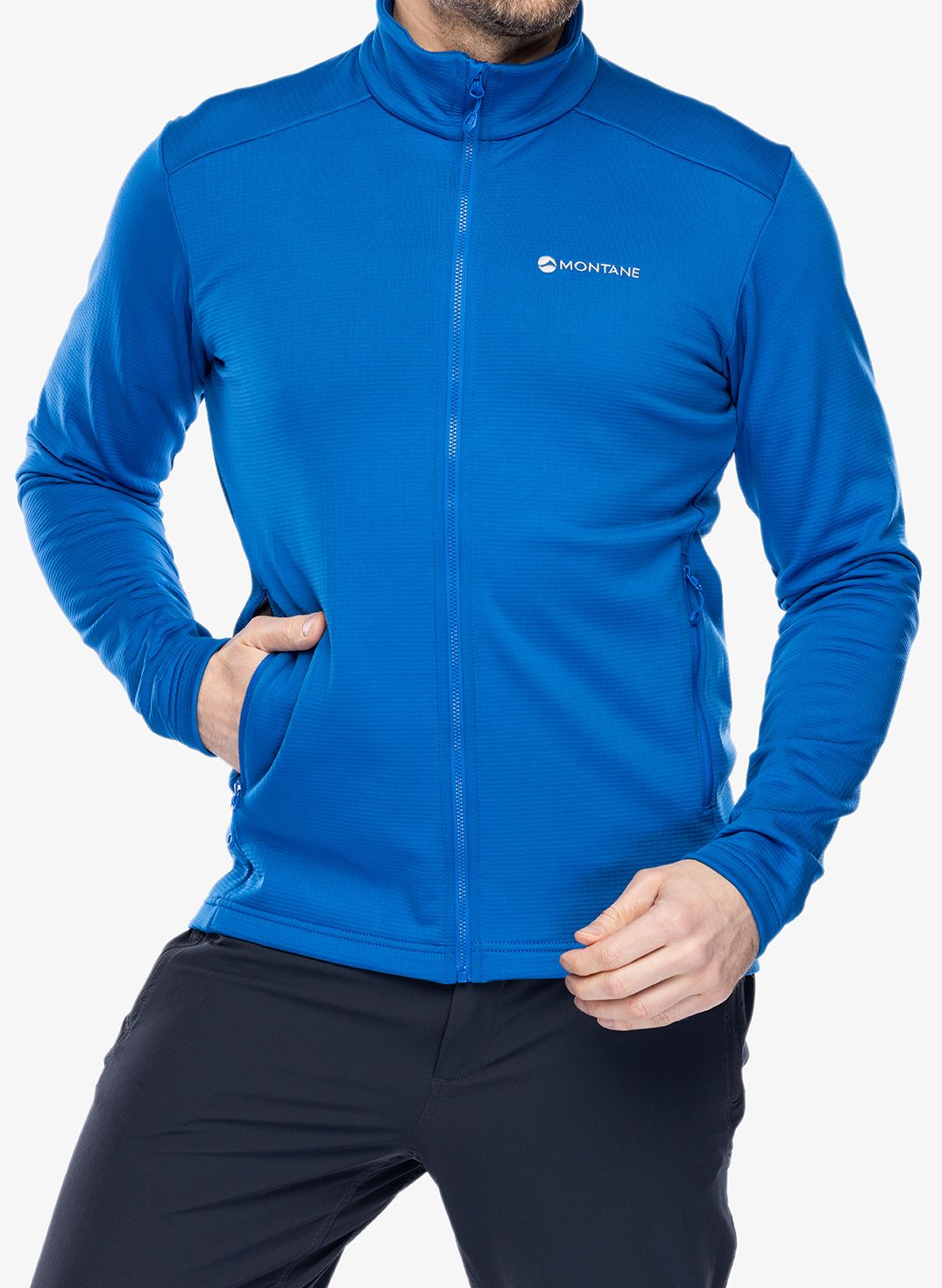 Rozepínací mikina Montane Protium Jacket - neptune blue