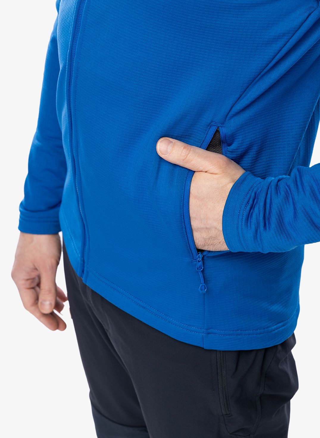 Rozepínací mikina Montane Protium Jacket - neptune blue