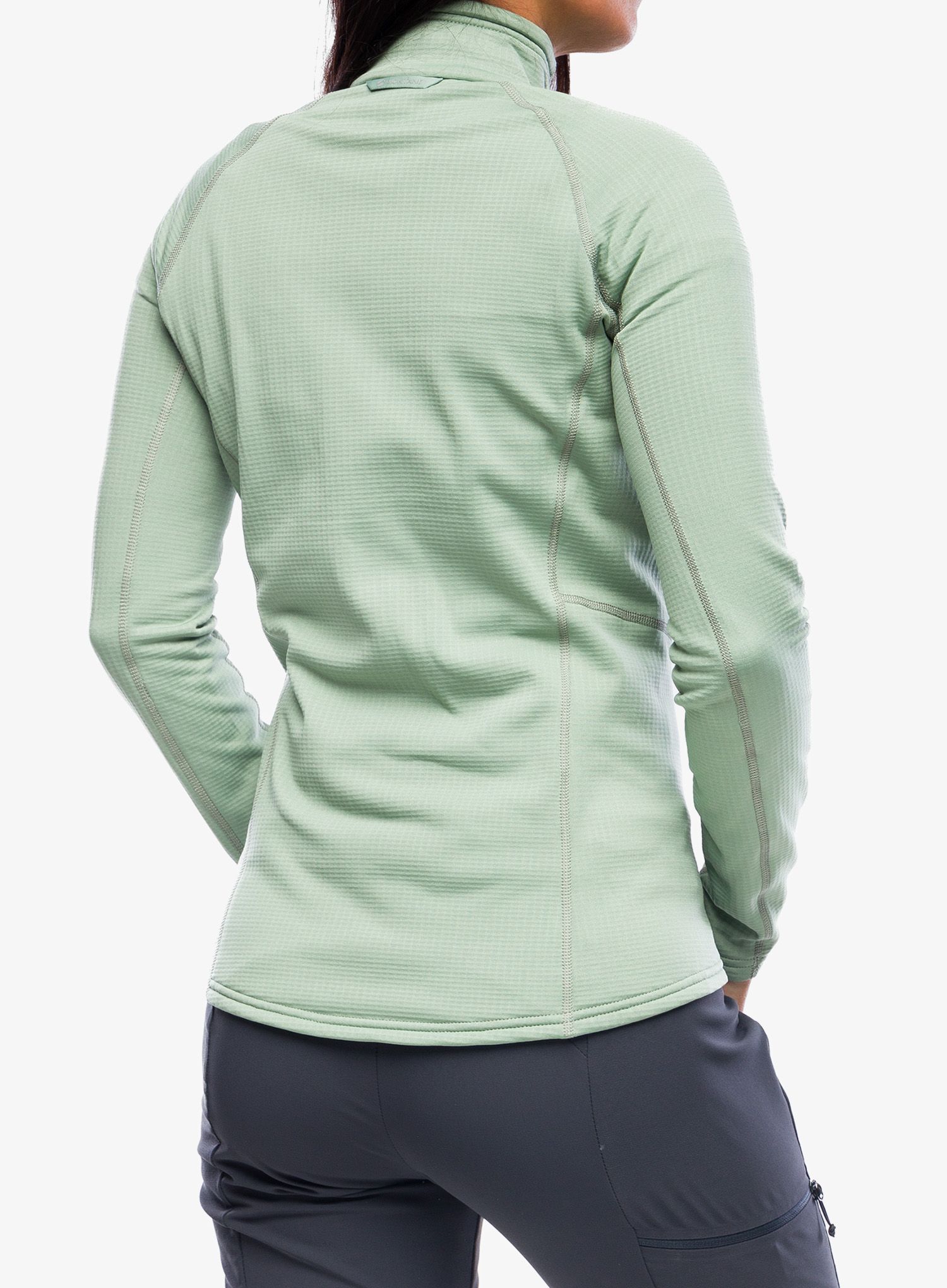Dámská mikina na zip Montane Protium Jacket - pale sage