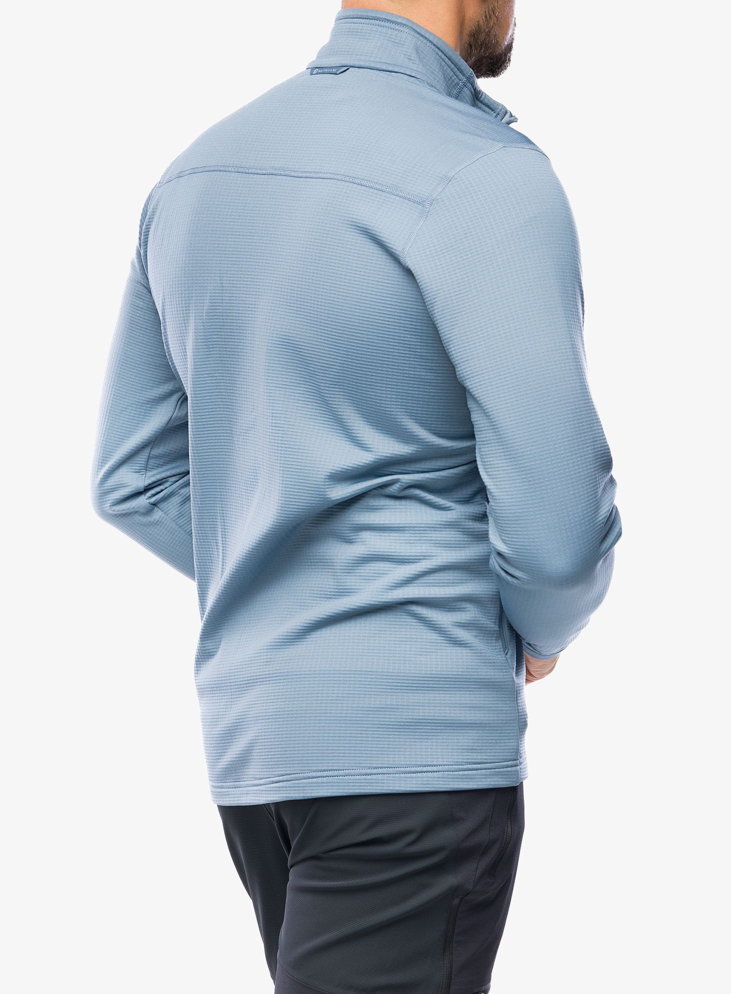 Mikina bez kapuce Montane Protium Jacket - stone blue