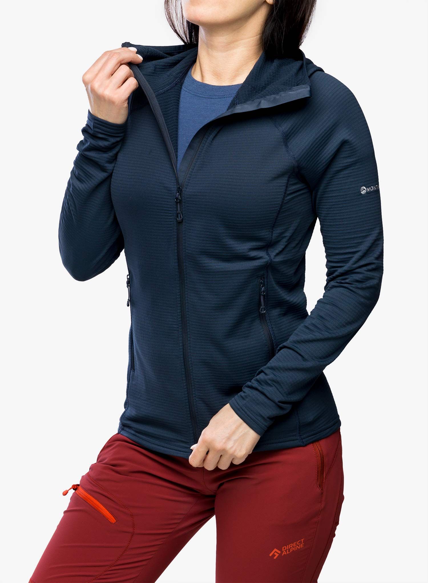 Dámská mikina Montane Protium Lite Hoodie - eclipse blue