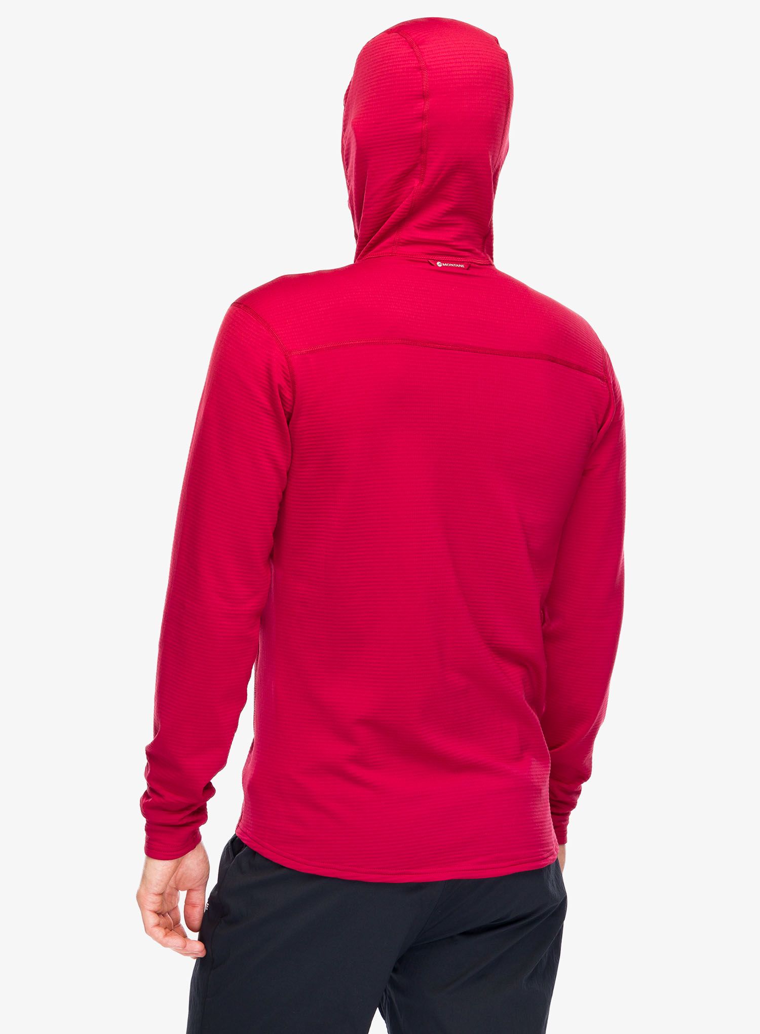 Mikina s kapucí Montane Protium Lite Hoodie - acer red