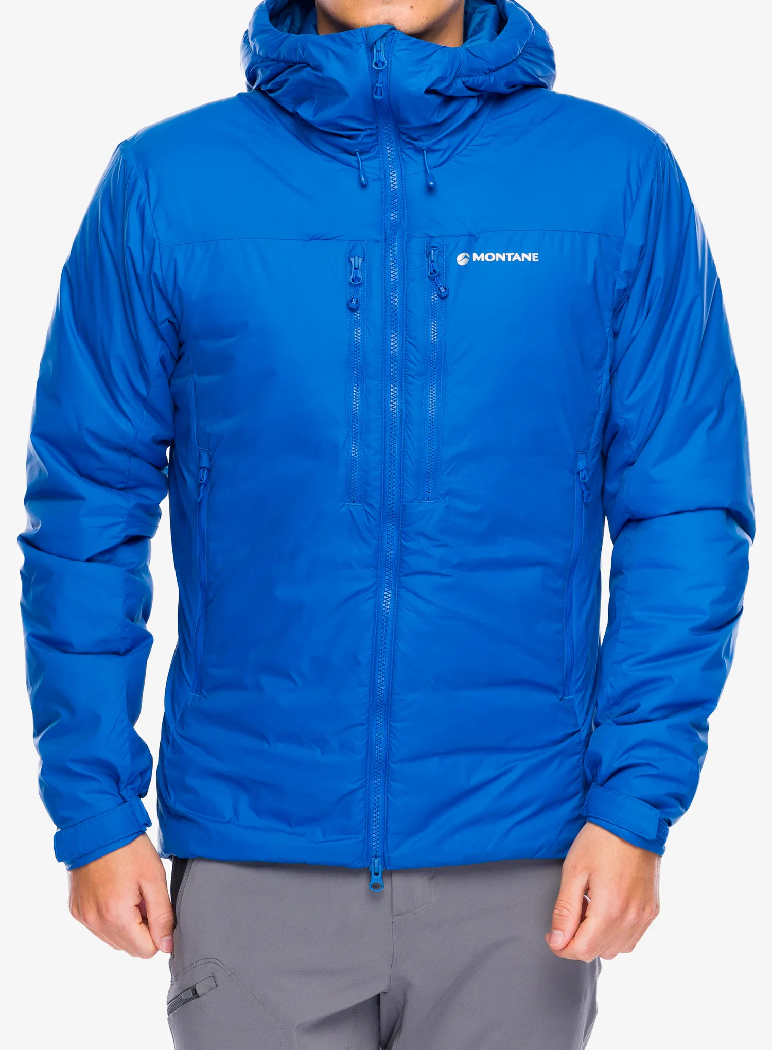 Zateplená bunda Montane Respond XT Hoodie - neptune blue