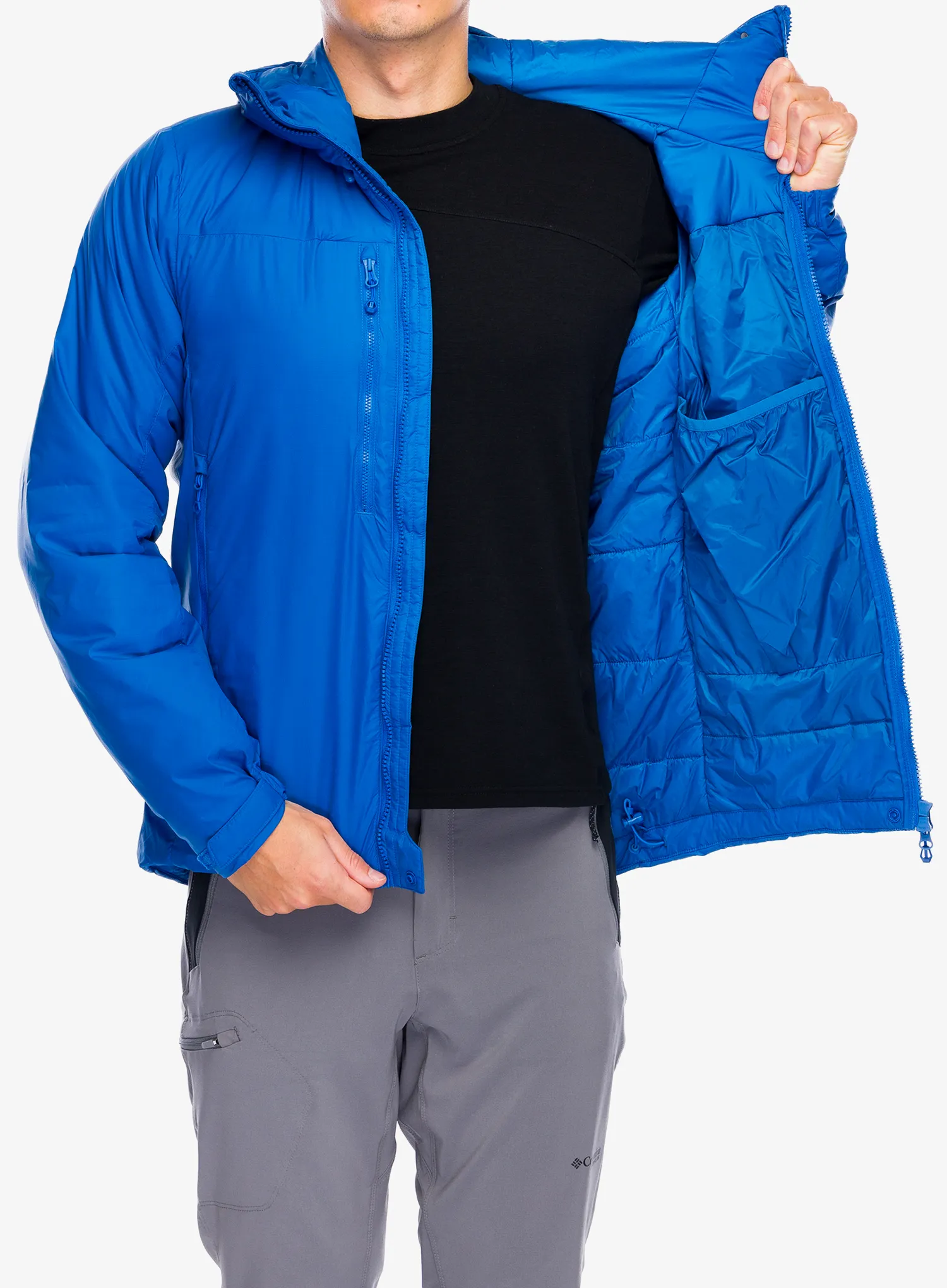 Zateplená bunda Montane Respond XT Hoodie - neptune blue