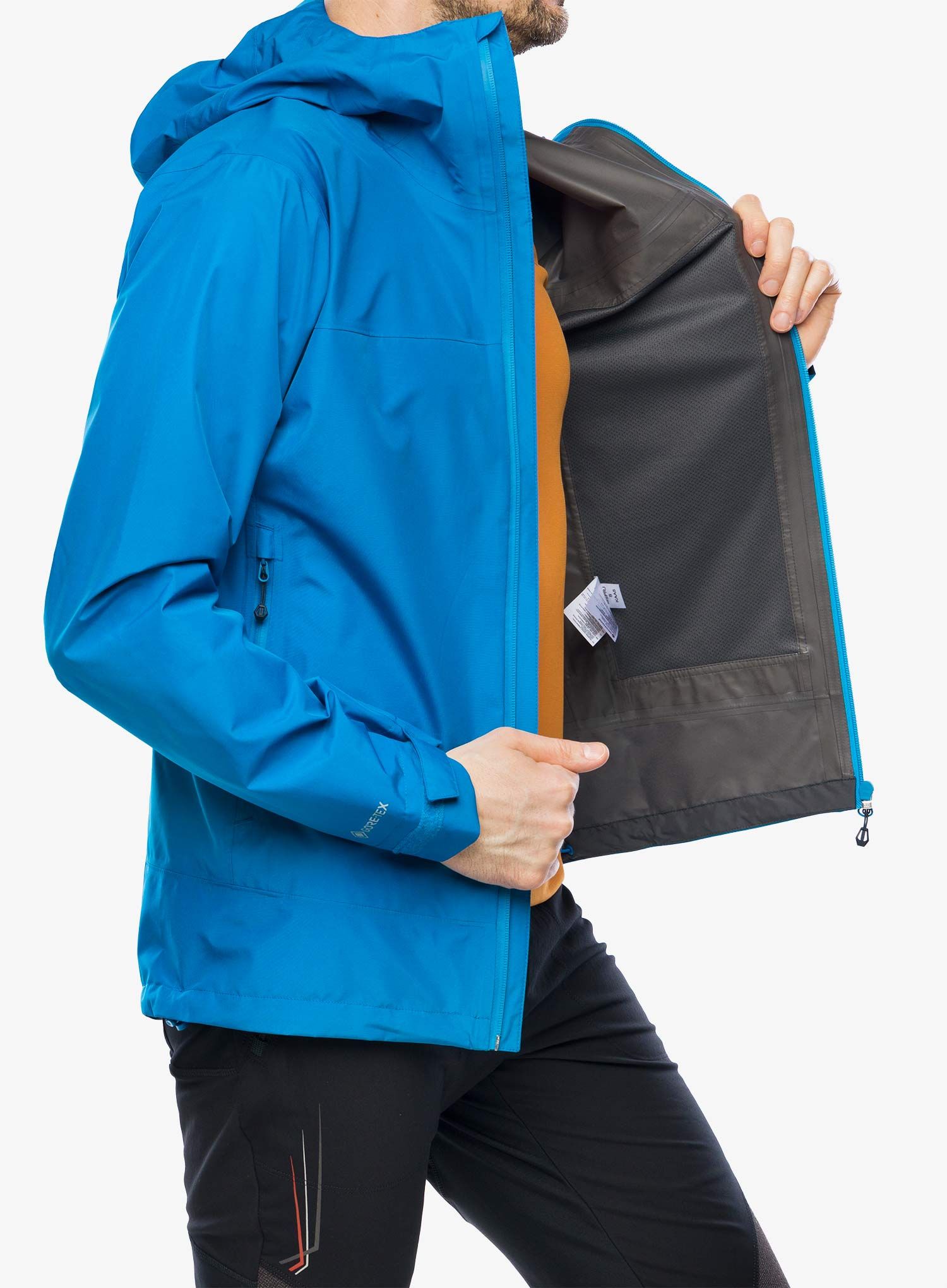Bunda s membránou Montane Spirit Jacket - electric blue