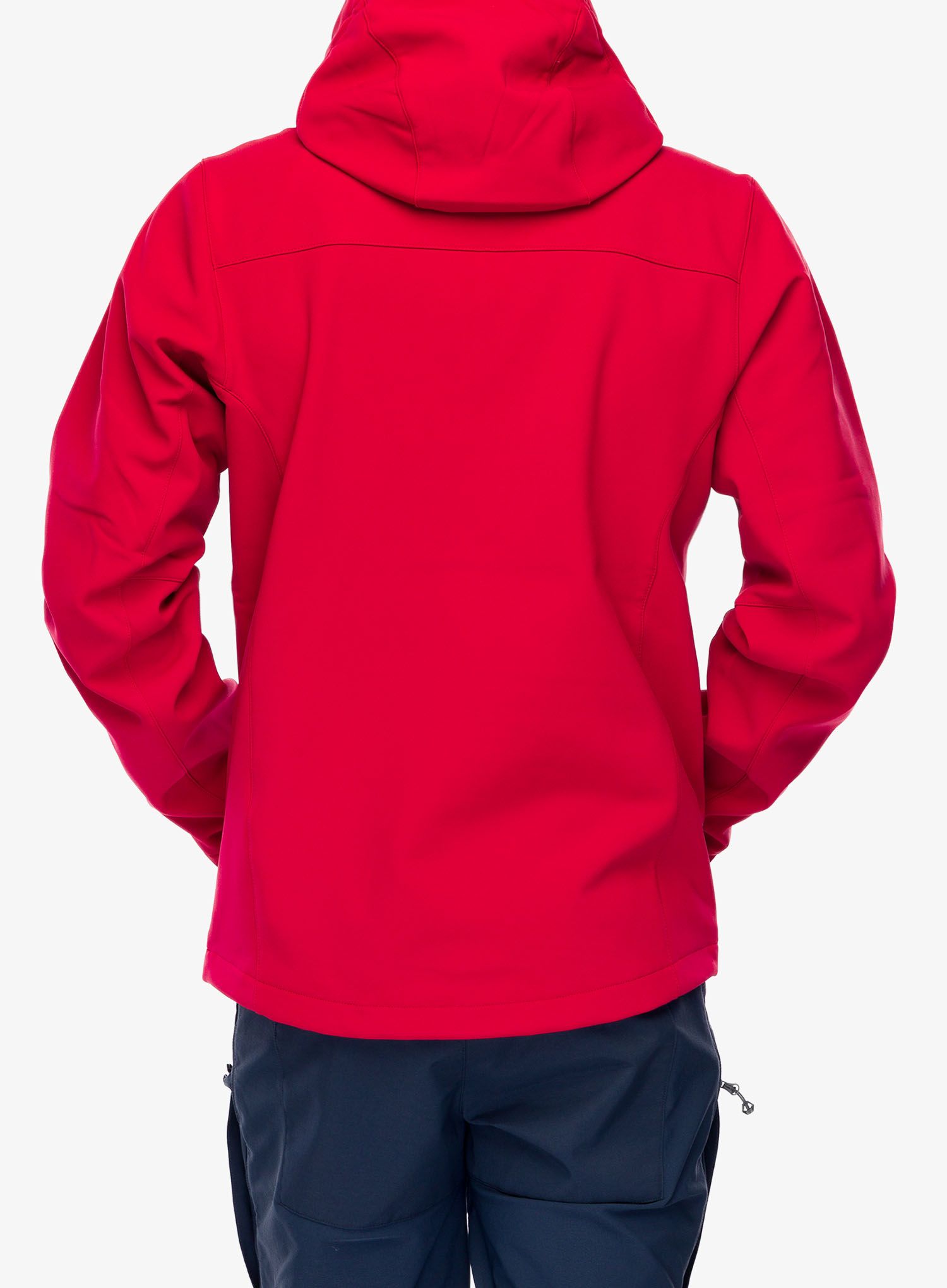 Softshellová bunda Montane Windjammer XPD Hoodie - acer red